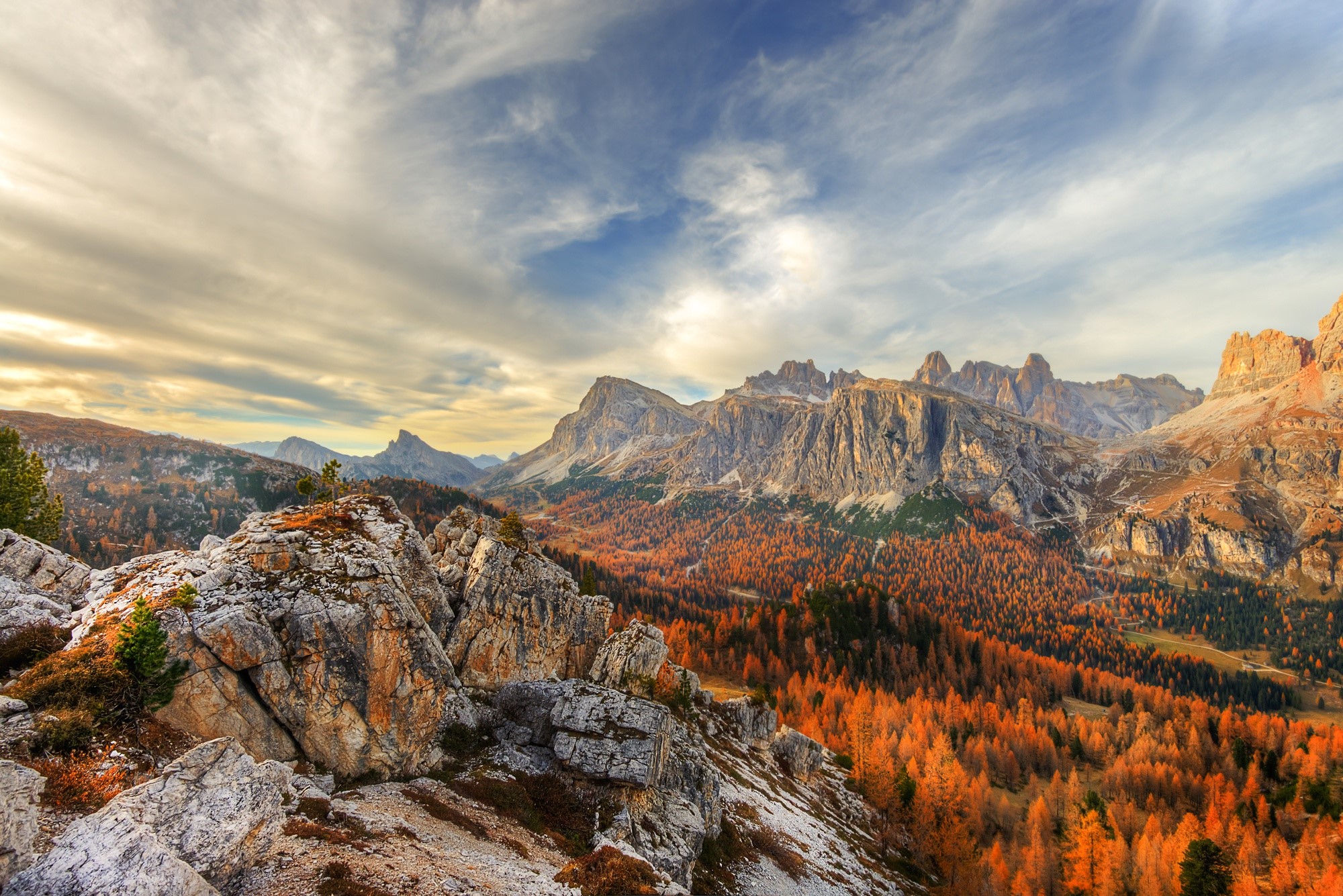 nature, landscape, sky, mountains, Dolomites (mountains), HD Wallpaper