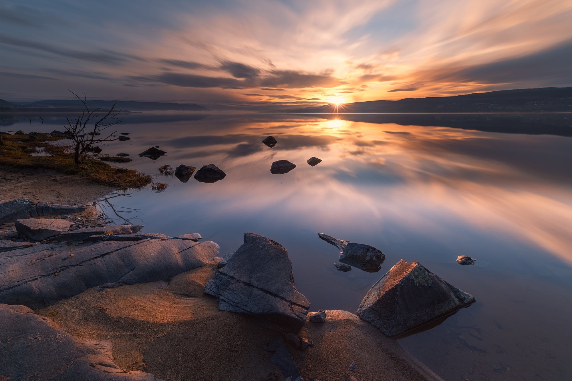 Norway, nature, sky, water, sunlight, HD Wallpaper