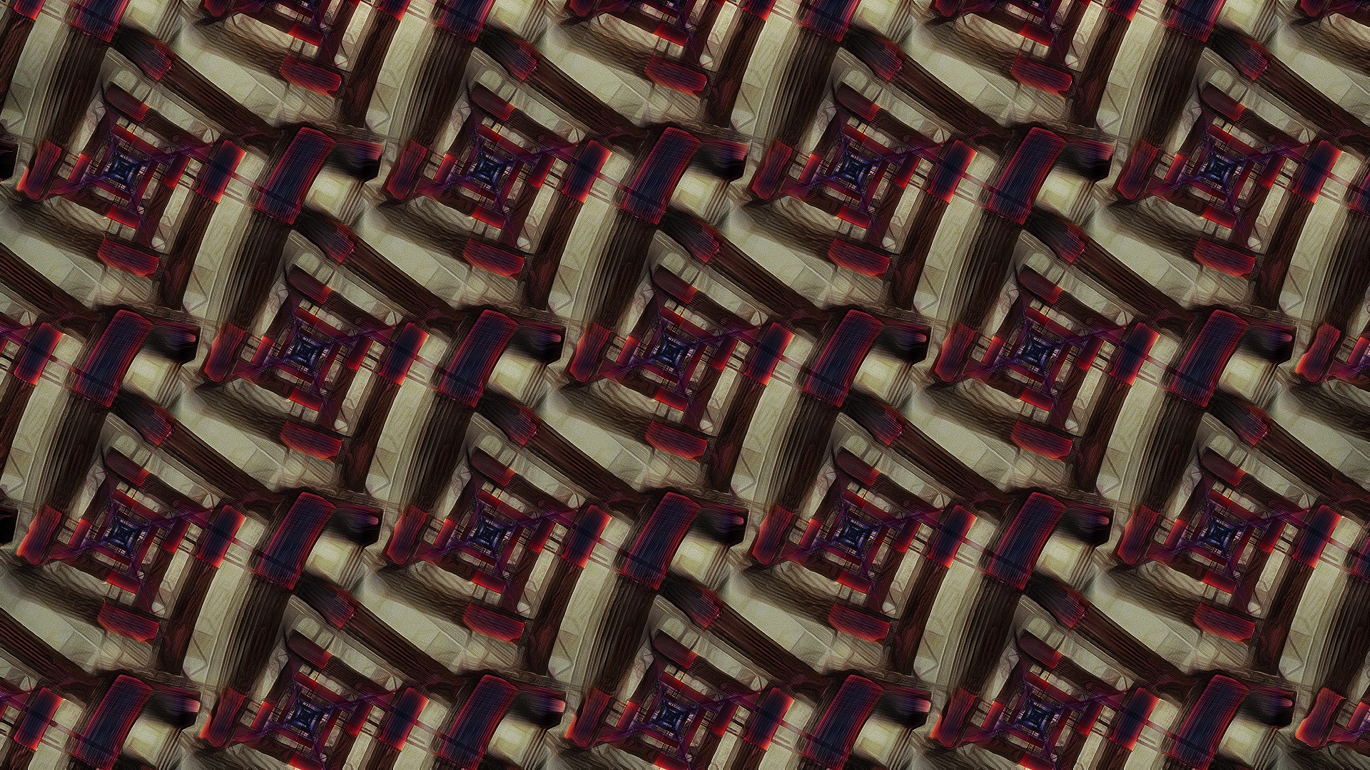 abstract, fractal, pattern, digital art, 3D fractal, HD Wallpaper
