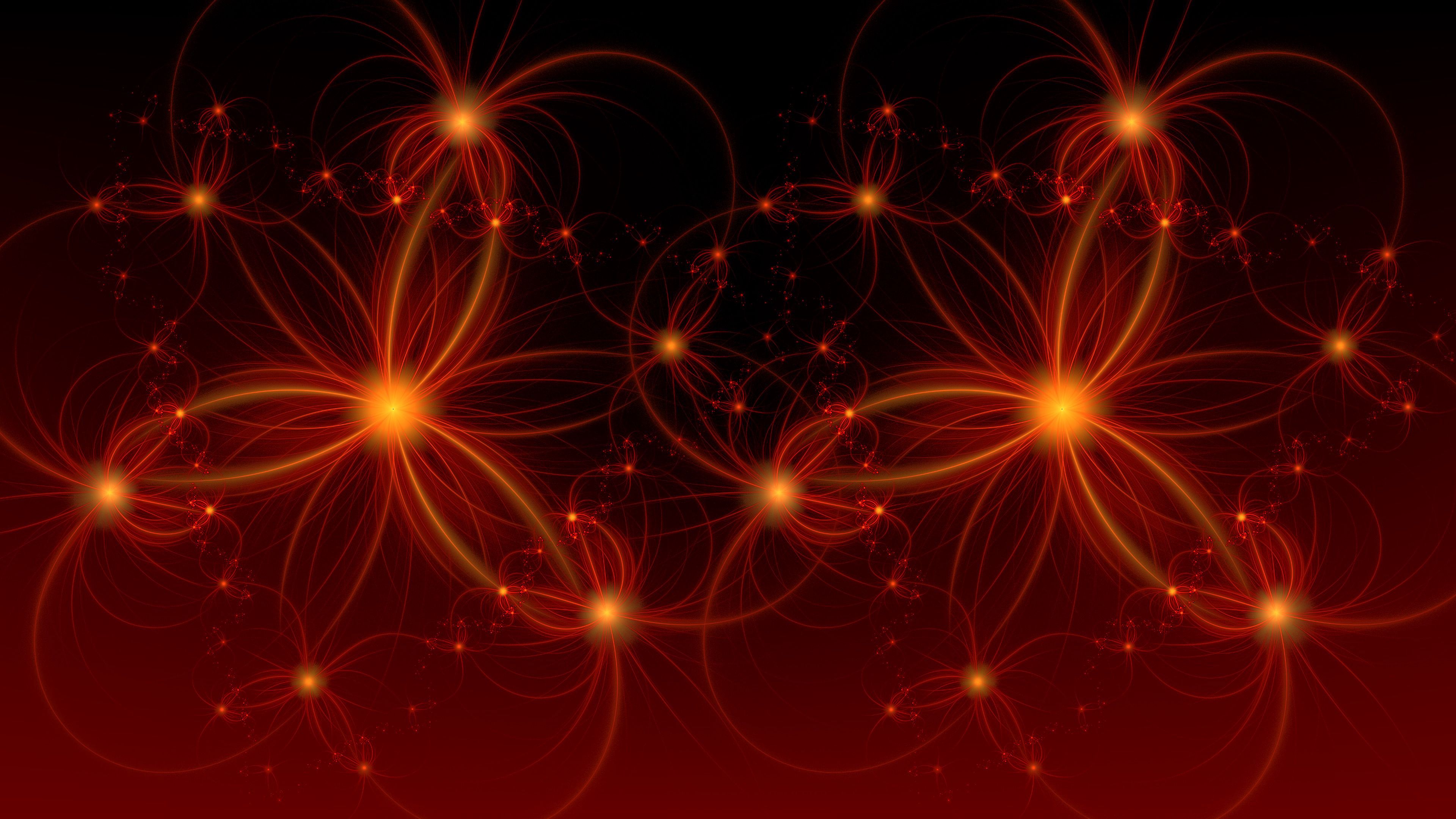 plexus, glow, lines, patterns, 4k, HD Wallpaper