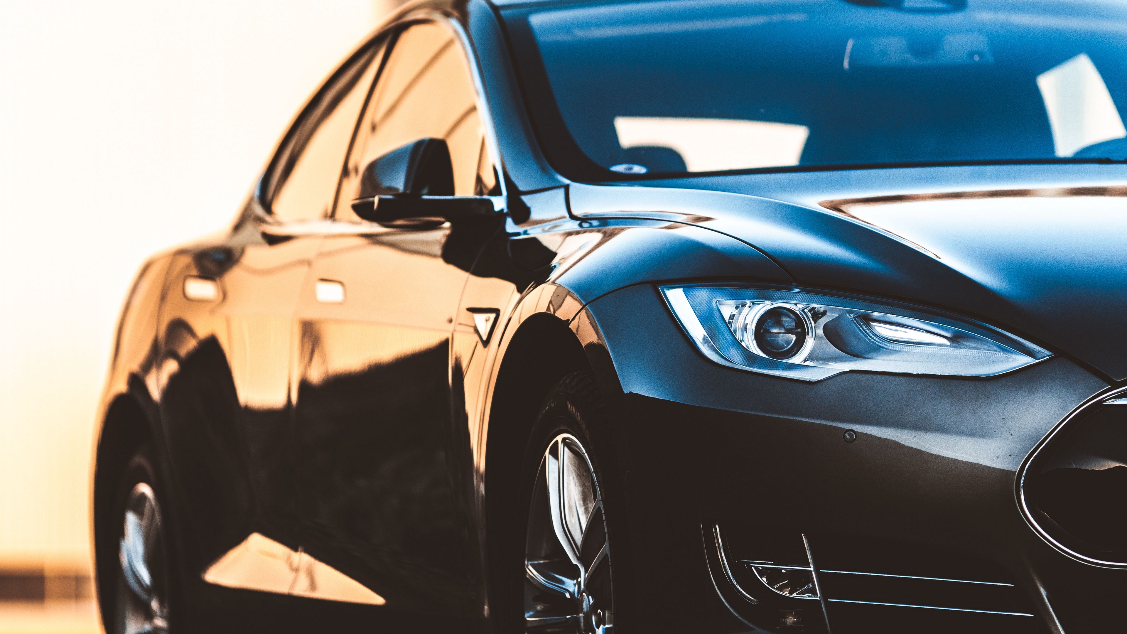 tesla model s, tesla, car, electric car, black, 4k, HD Wallpaper