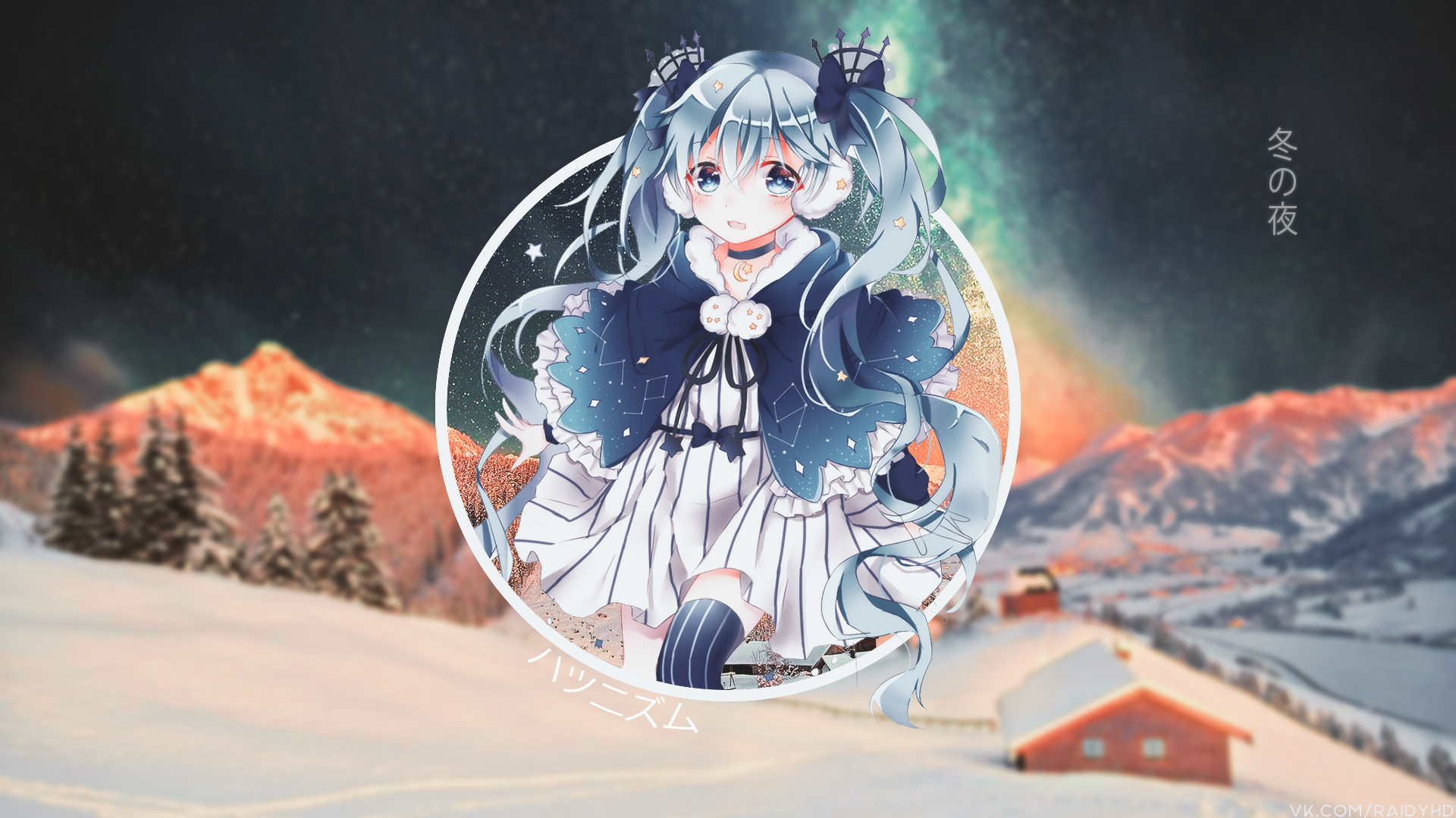 anime, anime girls, picture-in-picture, HD Wallpaper