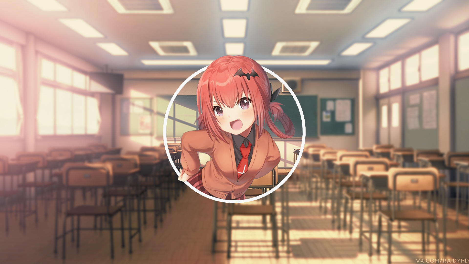 anime, anime girls, picture-in-picture, Gabriel Dropout, Satanichia McDowell Kurumizawa, HD Wallpaper