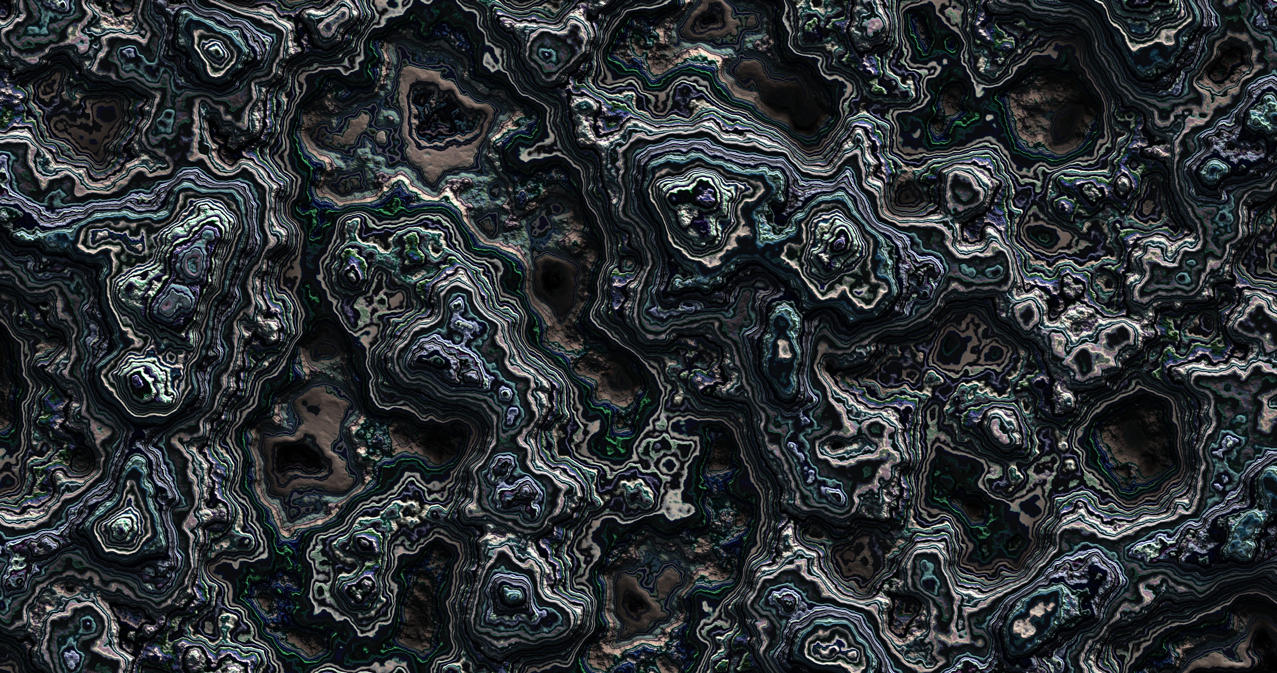 3D fractal, digital art, artwork, abstract, HD Wallpaper