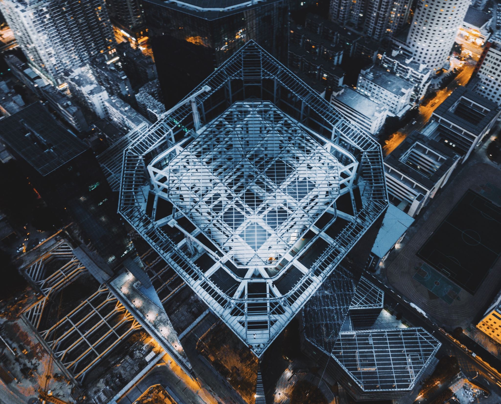 architecture, cityscape, skyscraper, rooftops, HD Wallpaper