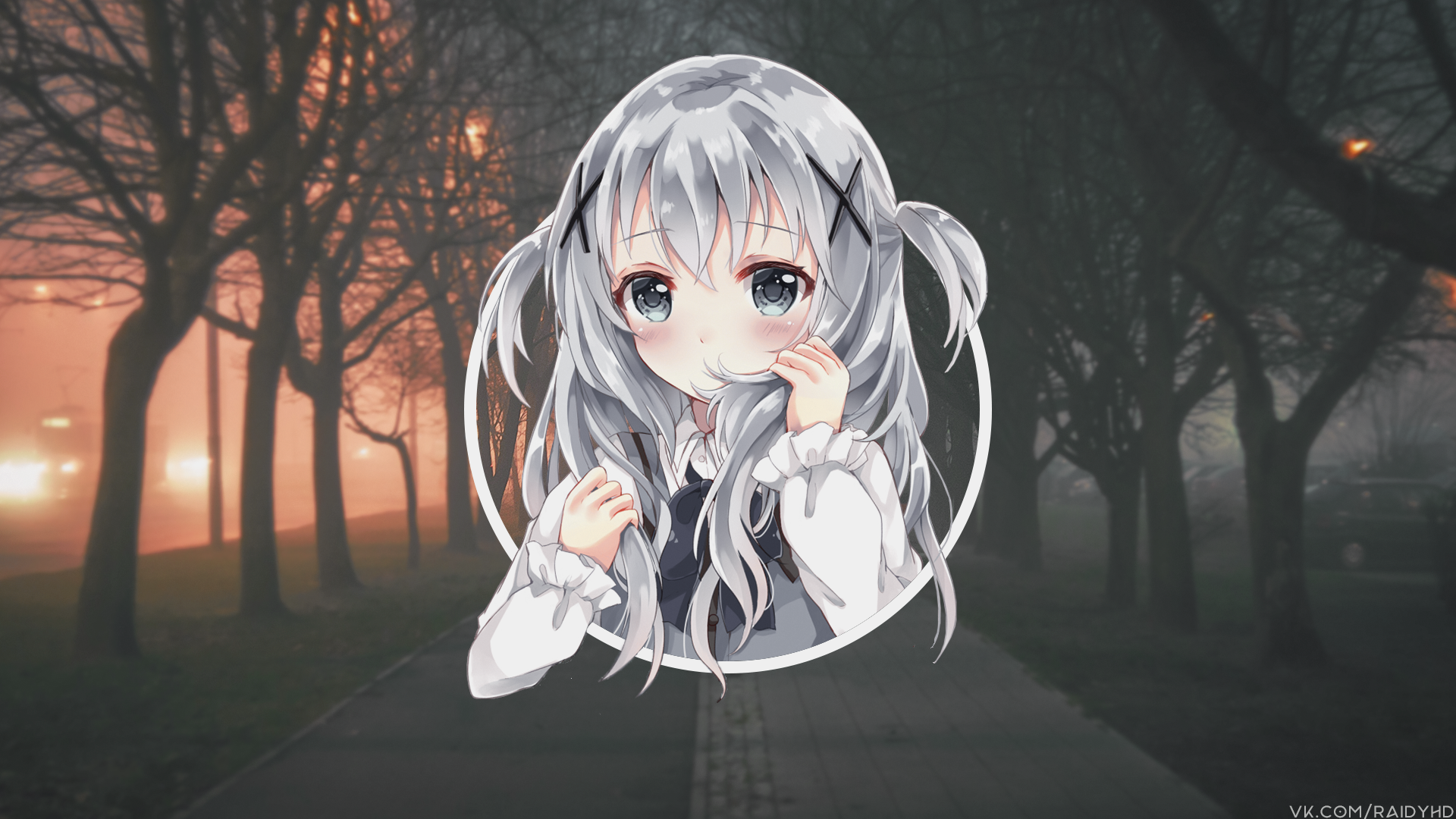 anime, anime girls, picture-in-picture, HD Wallpaper