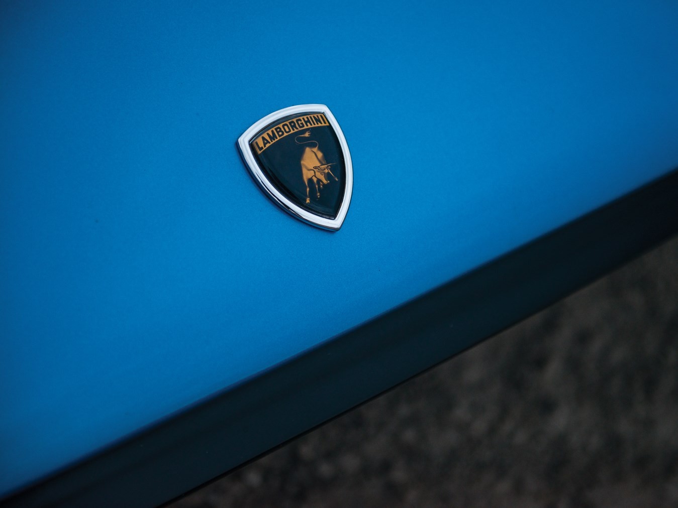 Lamborghini Countach, blue cars, classic car, HD Wallpaper