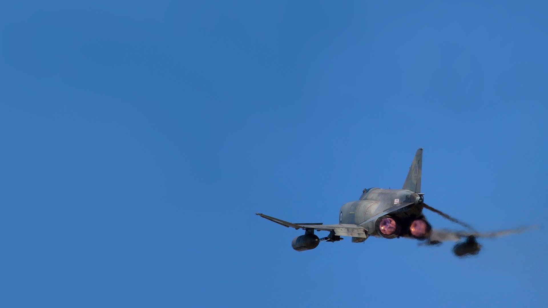 airplane, McDonnell Douglas F-4 Phantom II, Takeoff, military, HD Wallpaper