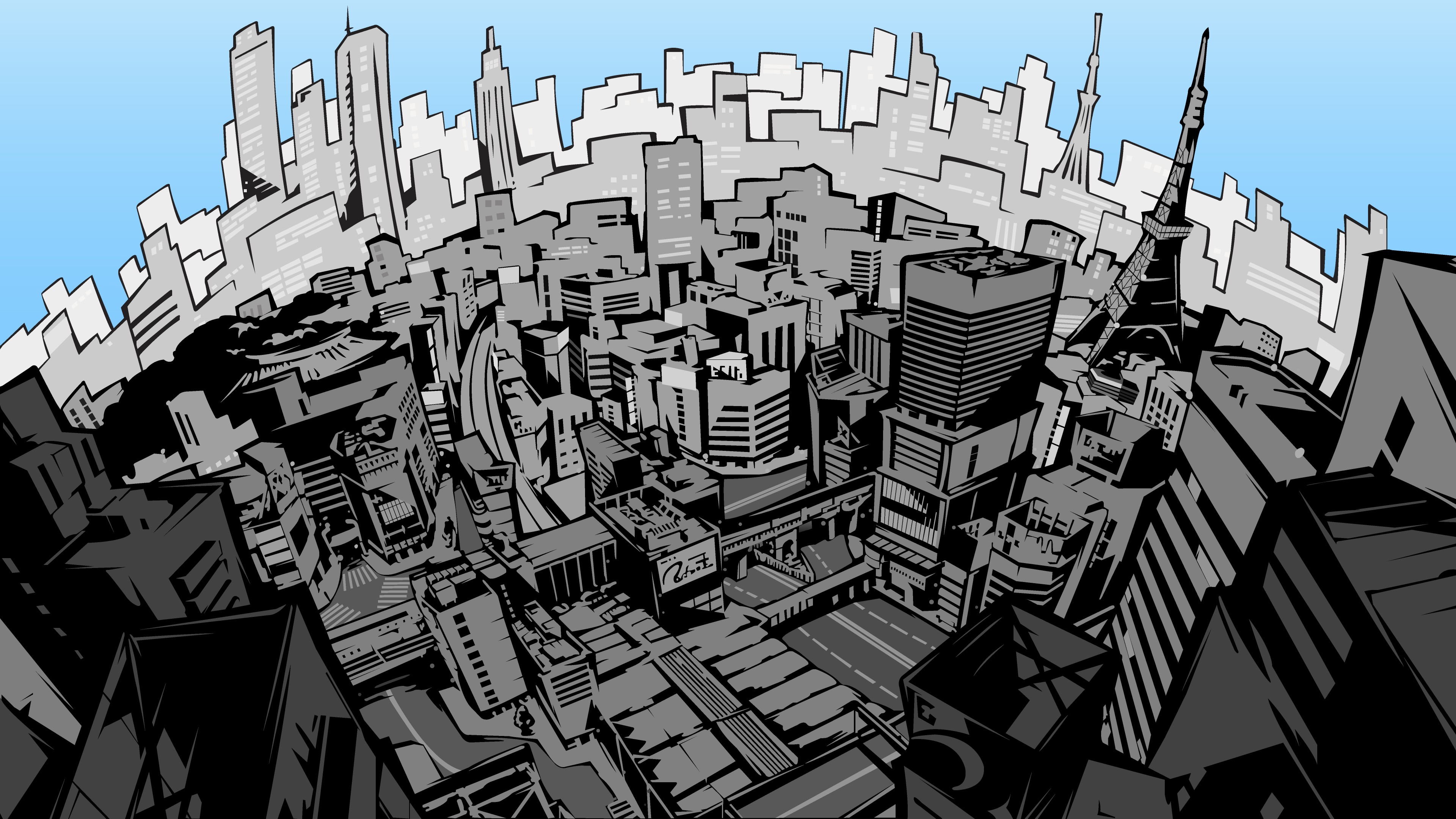 Persona 5, video games, Persona series, city, HD Wallpaper