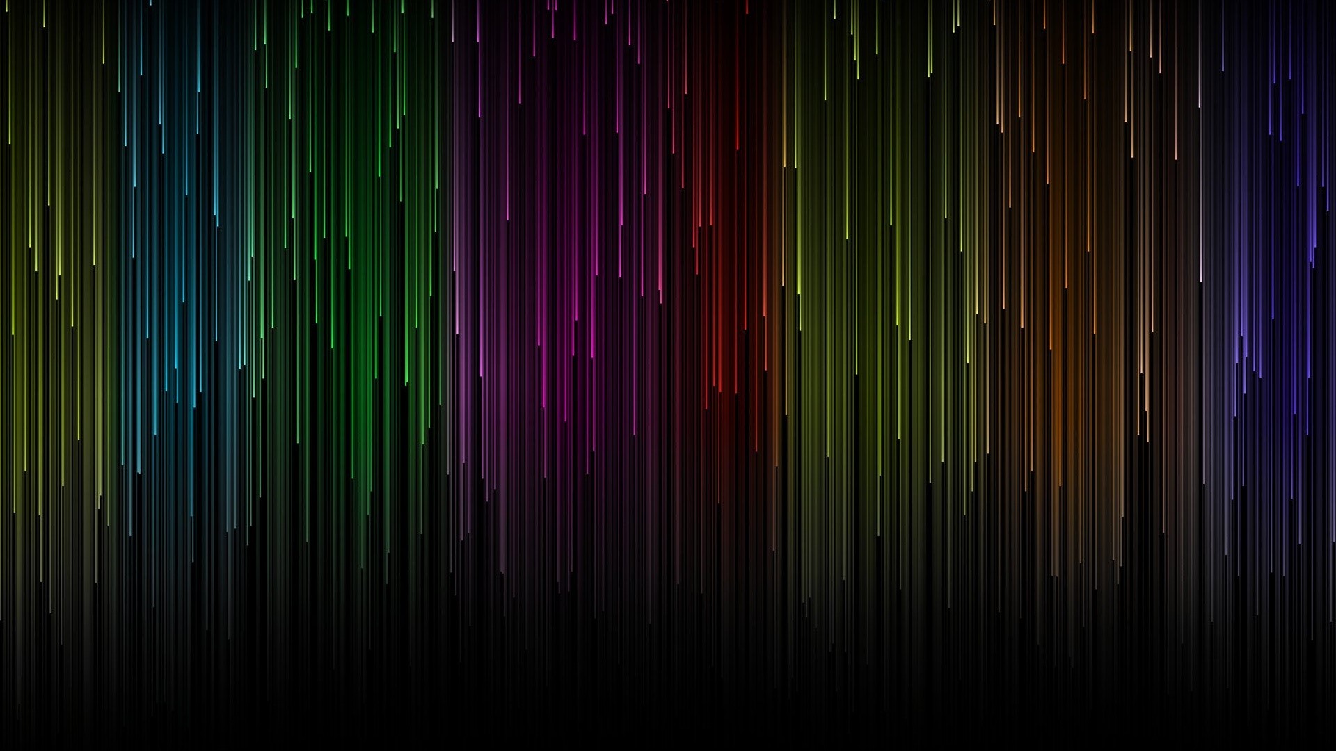 abstract, lines, colorful, Matrix, HD Wallpaper