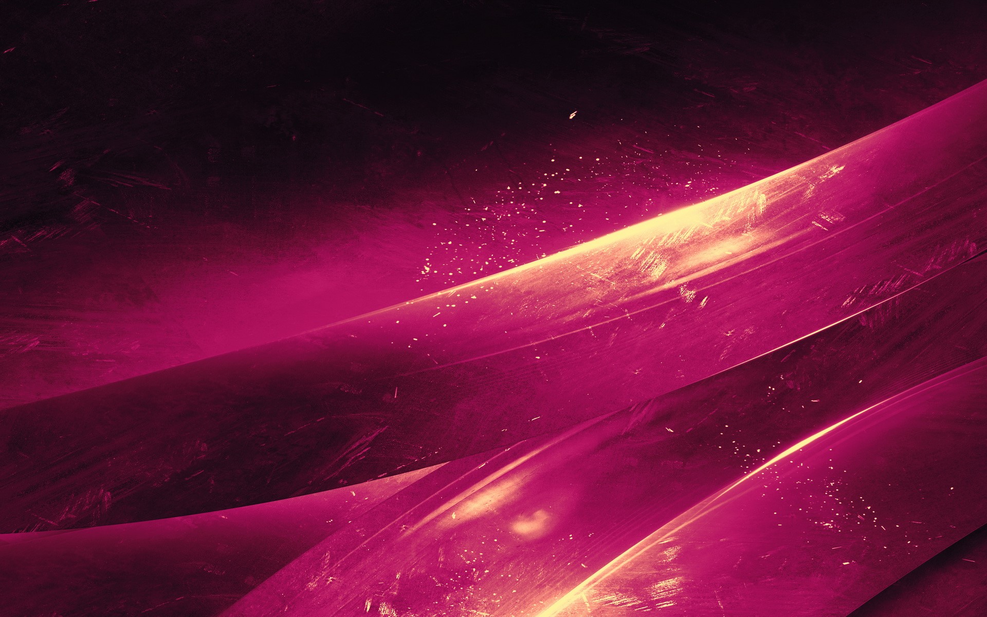 abstract, grunge, 3D, pink, HD Wallpaper