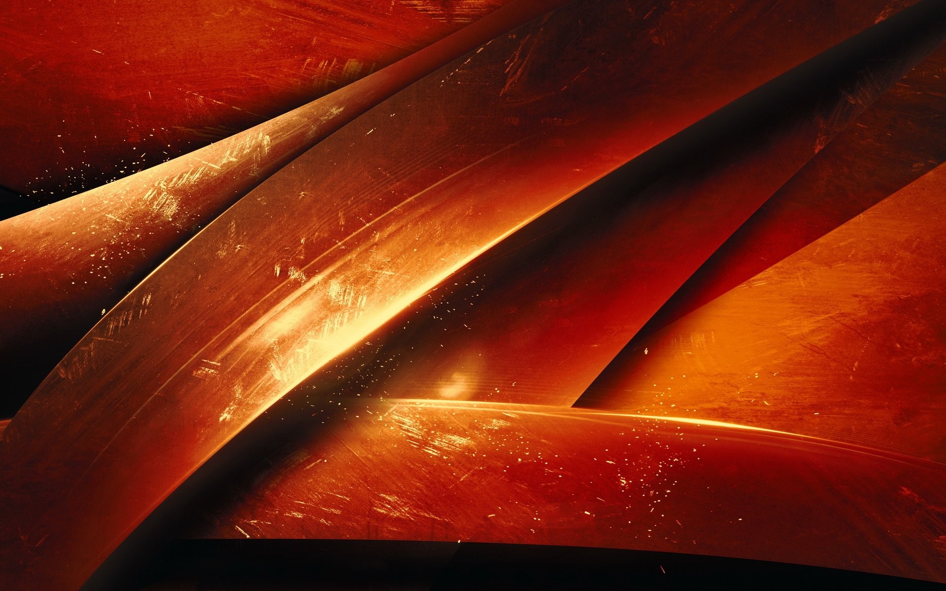 abstract, grunge, 3D, HD Wallpaper