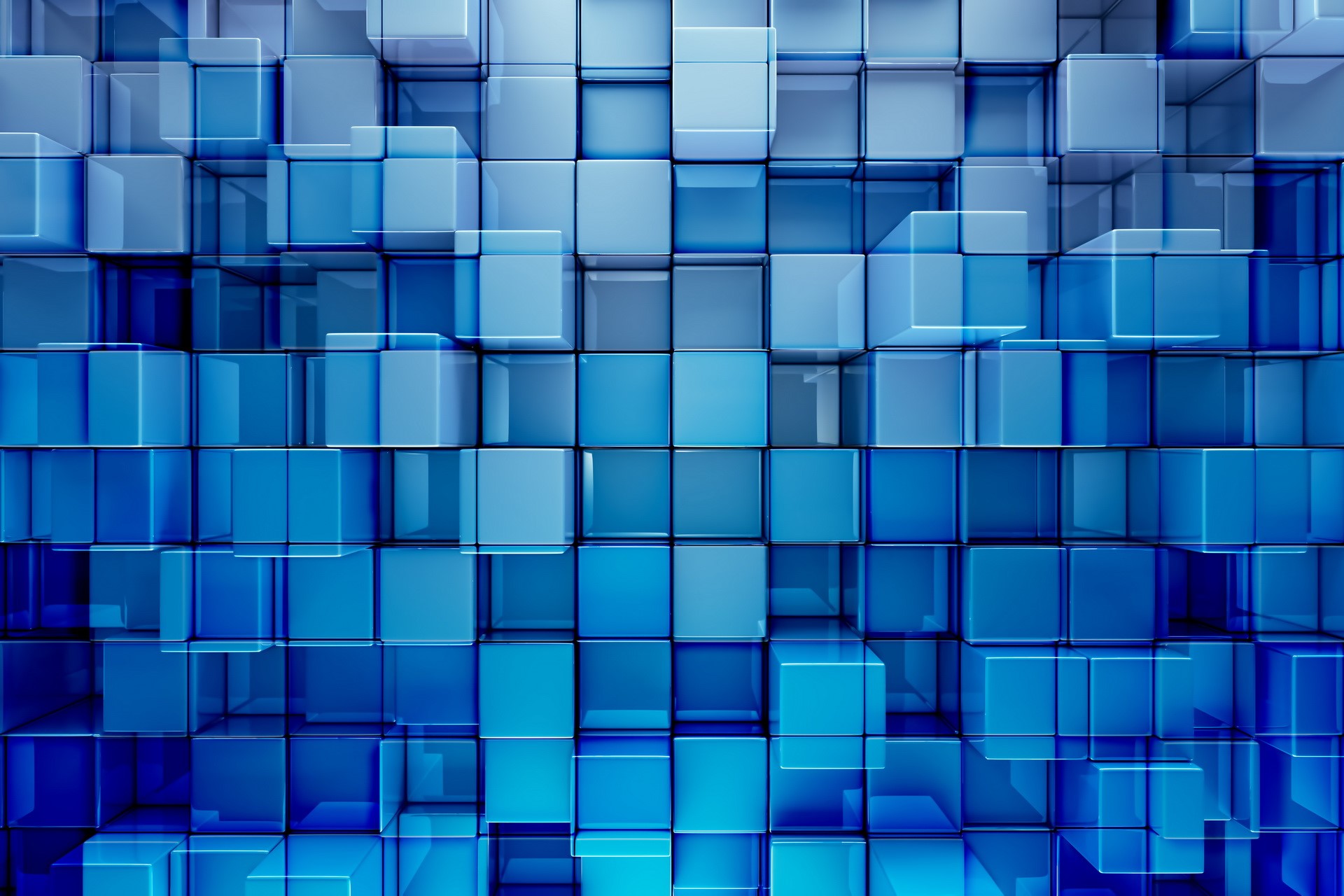 abstract, 3D, cube, HD Wallpaper
