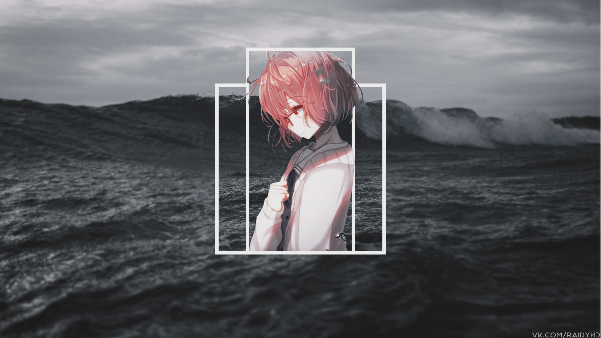 anime, anime girls, picture-in-picture, Kuriyama Mirai, HD Wallpaper