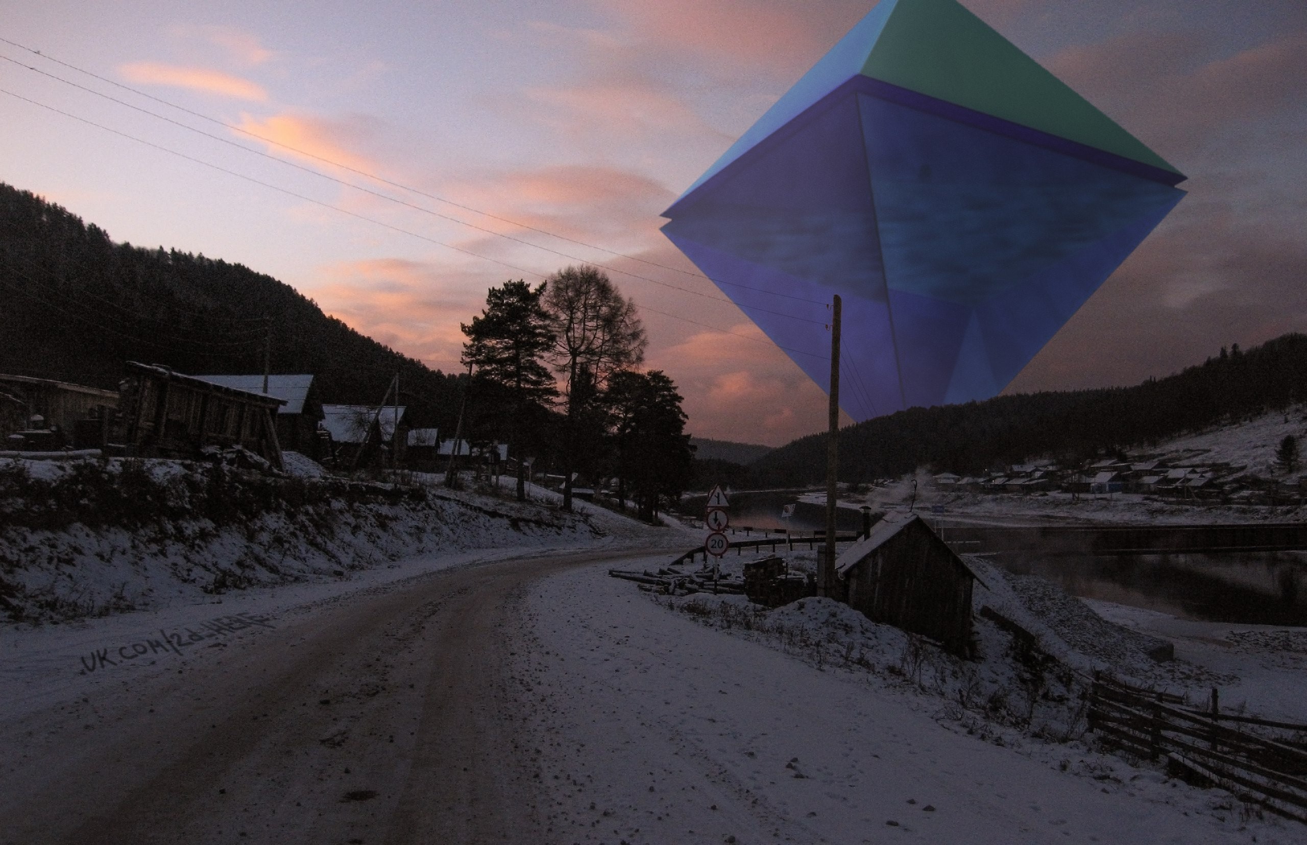 Neon Genesis Evangelion, Ramiel, snow, HD Wallpaper