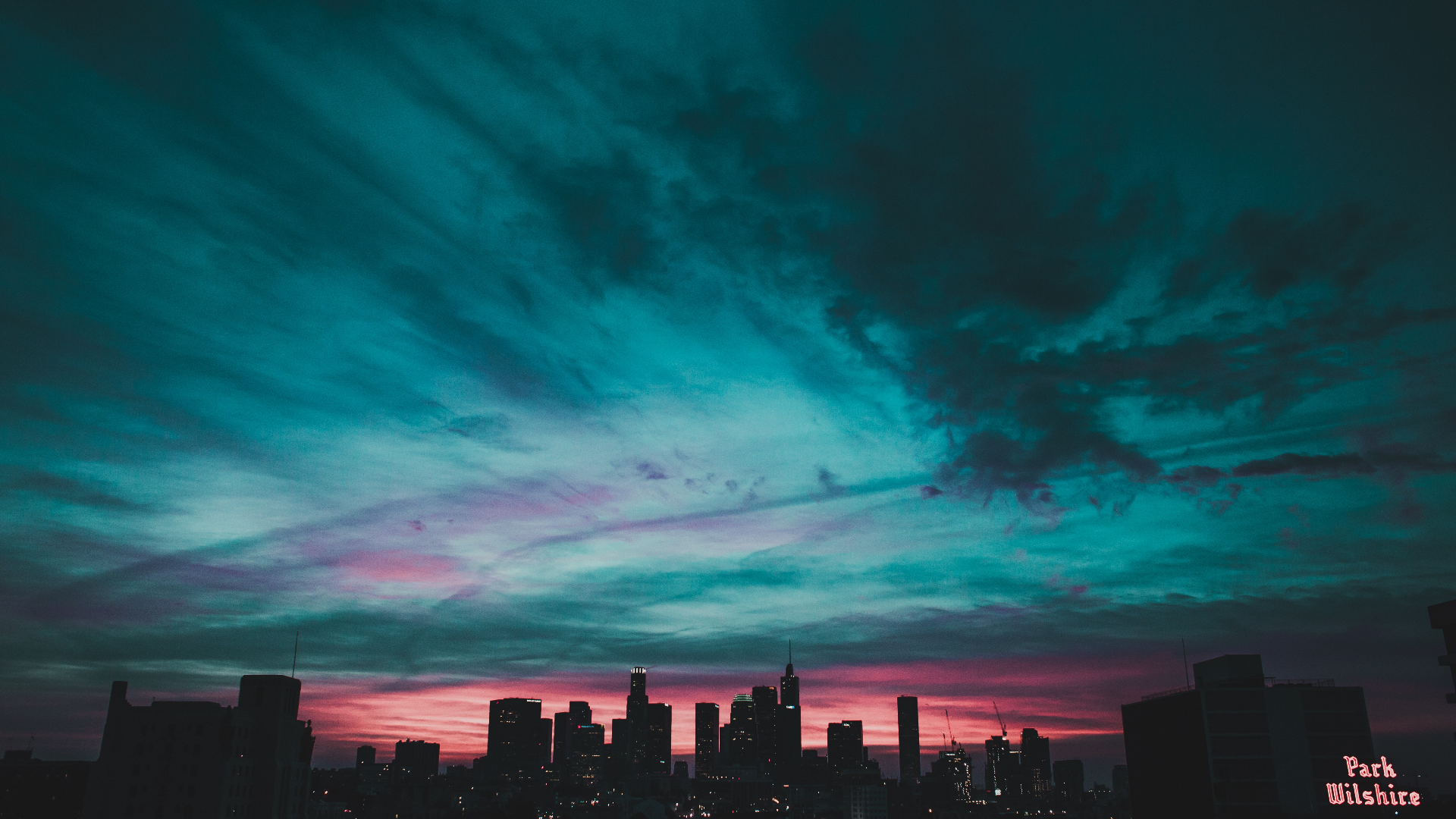 cityscape, clouds, Los Angeles, HD Wallpaper