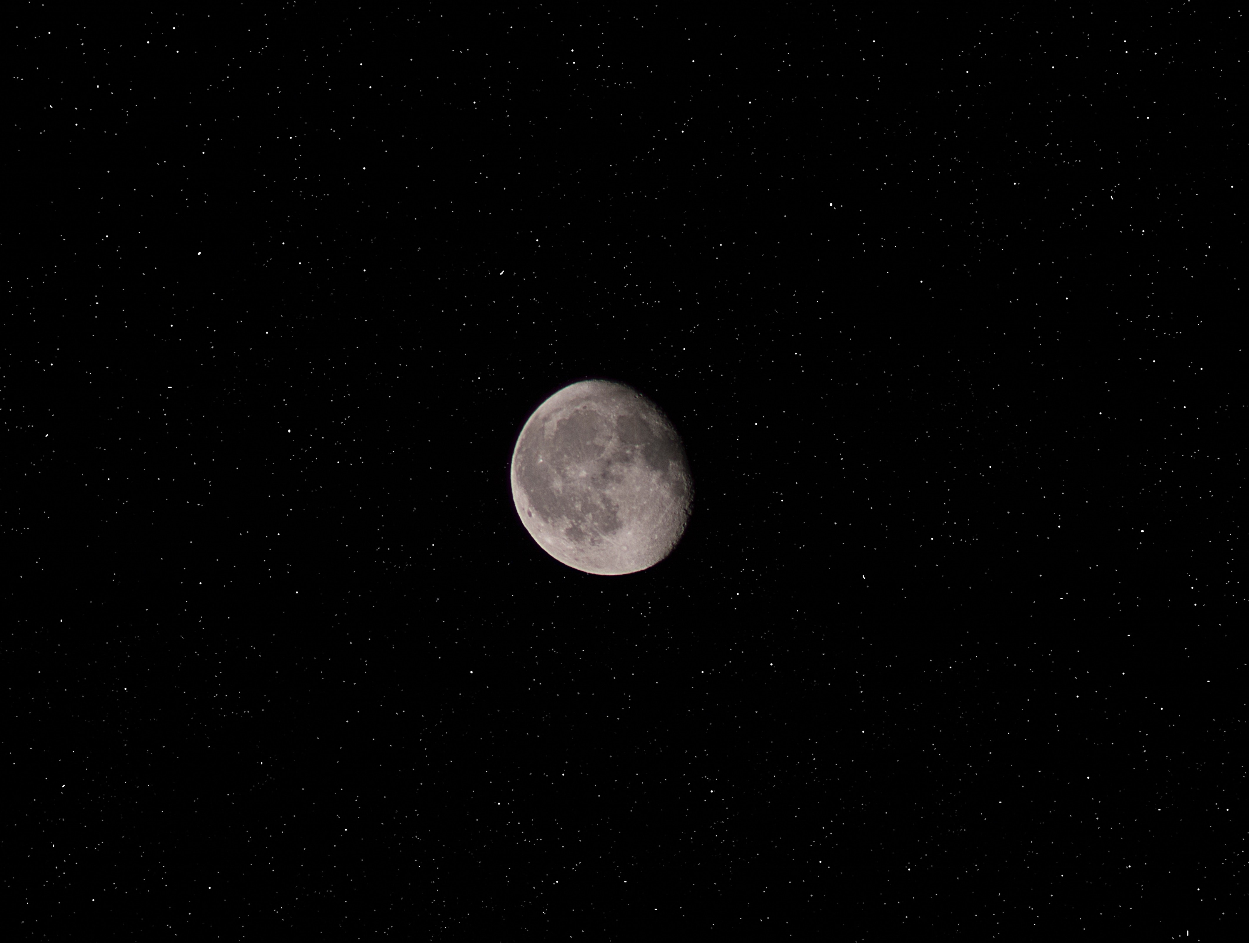nature, Moon, stars, HD Wallpaper