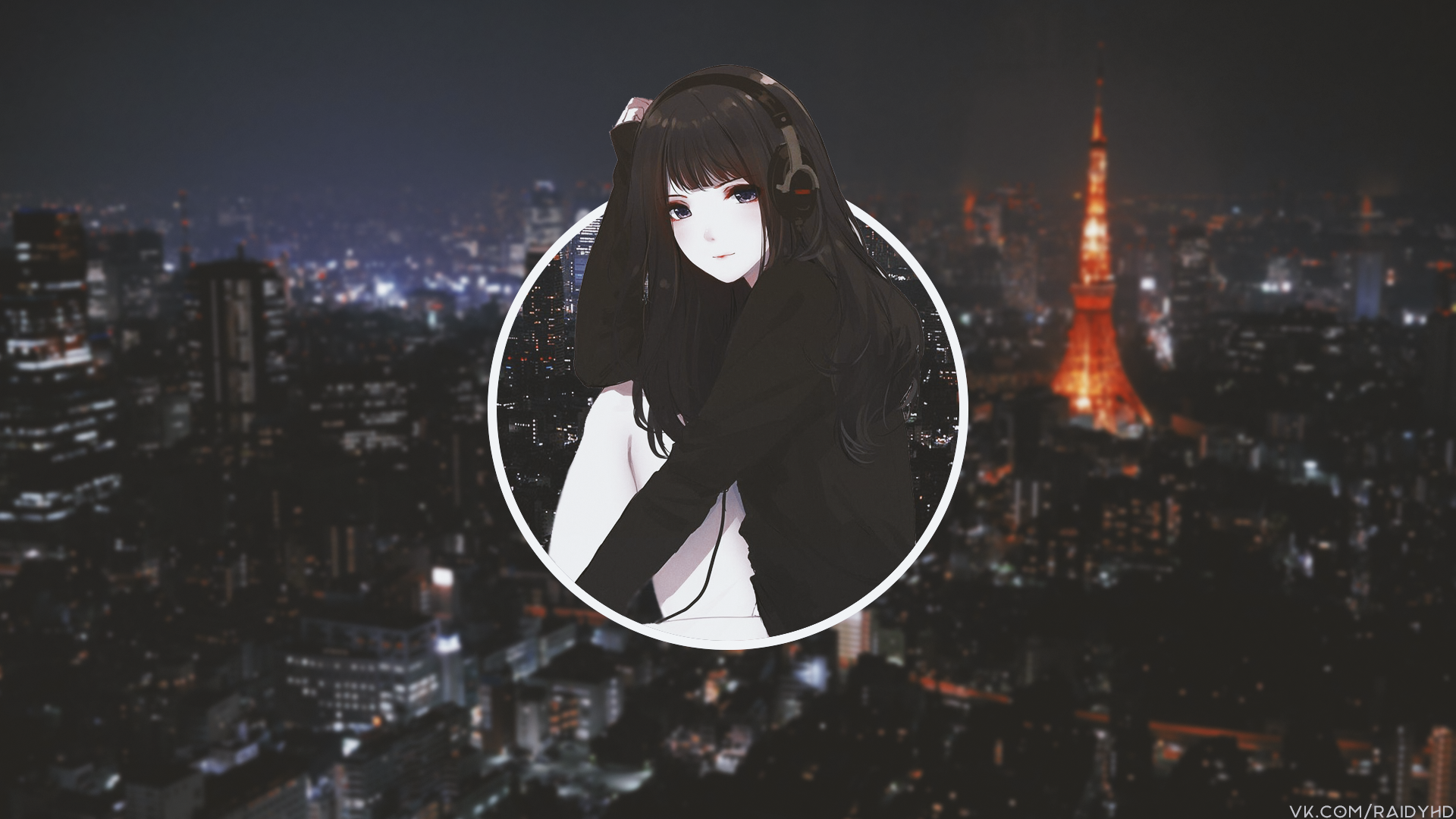 anime, anime girls, picture-in-picture, HD Wallpaper