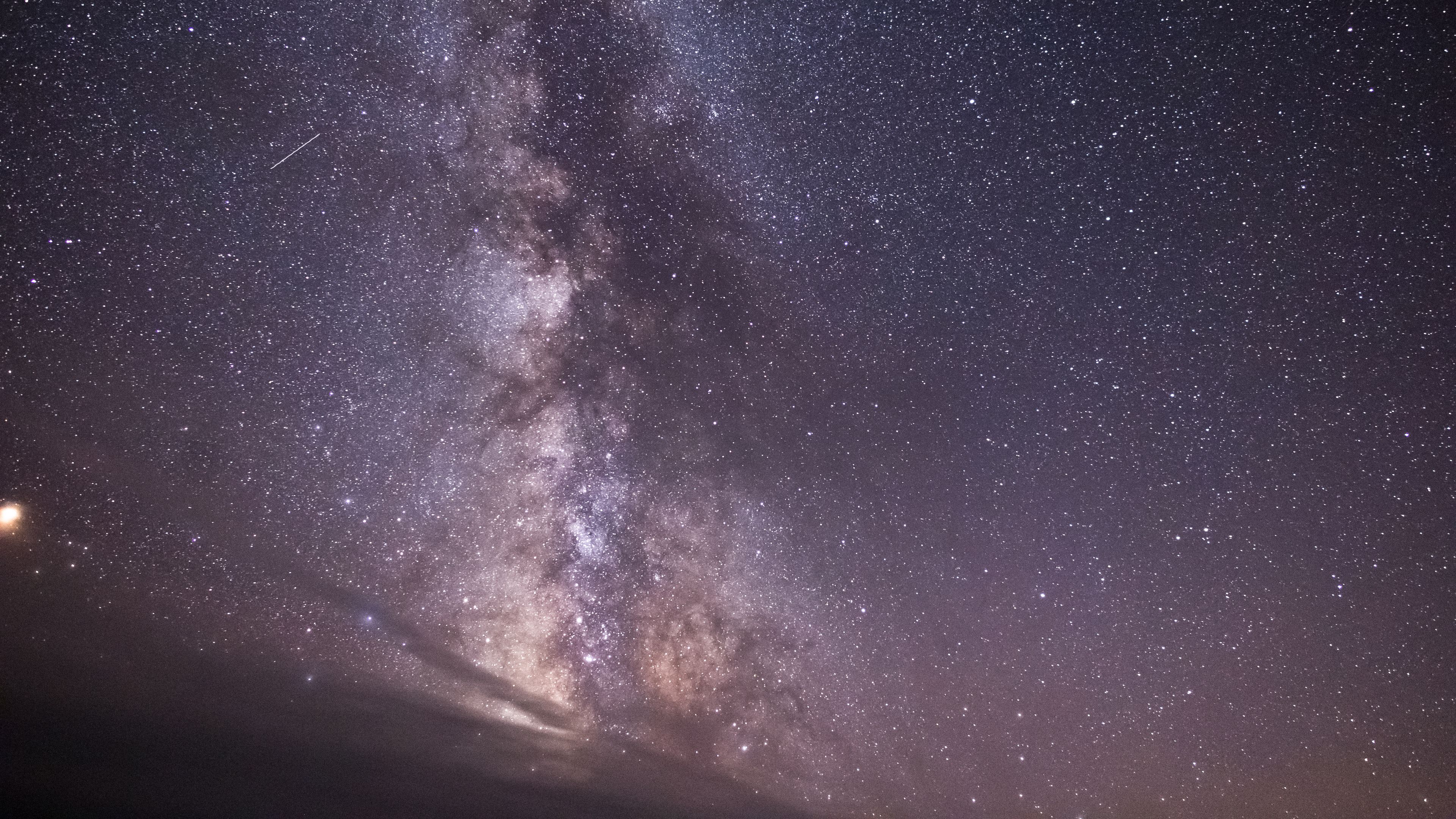 space, stars, nebula, universe, milky way, 4k, HD Wallpaper