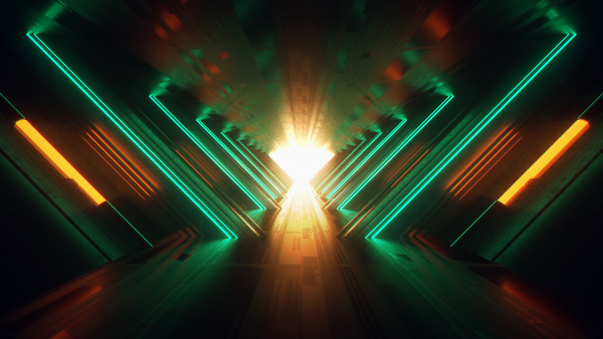 abstract, lines, digital art, HD Wallpaper