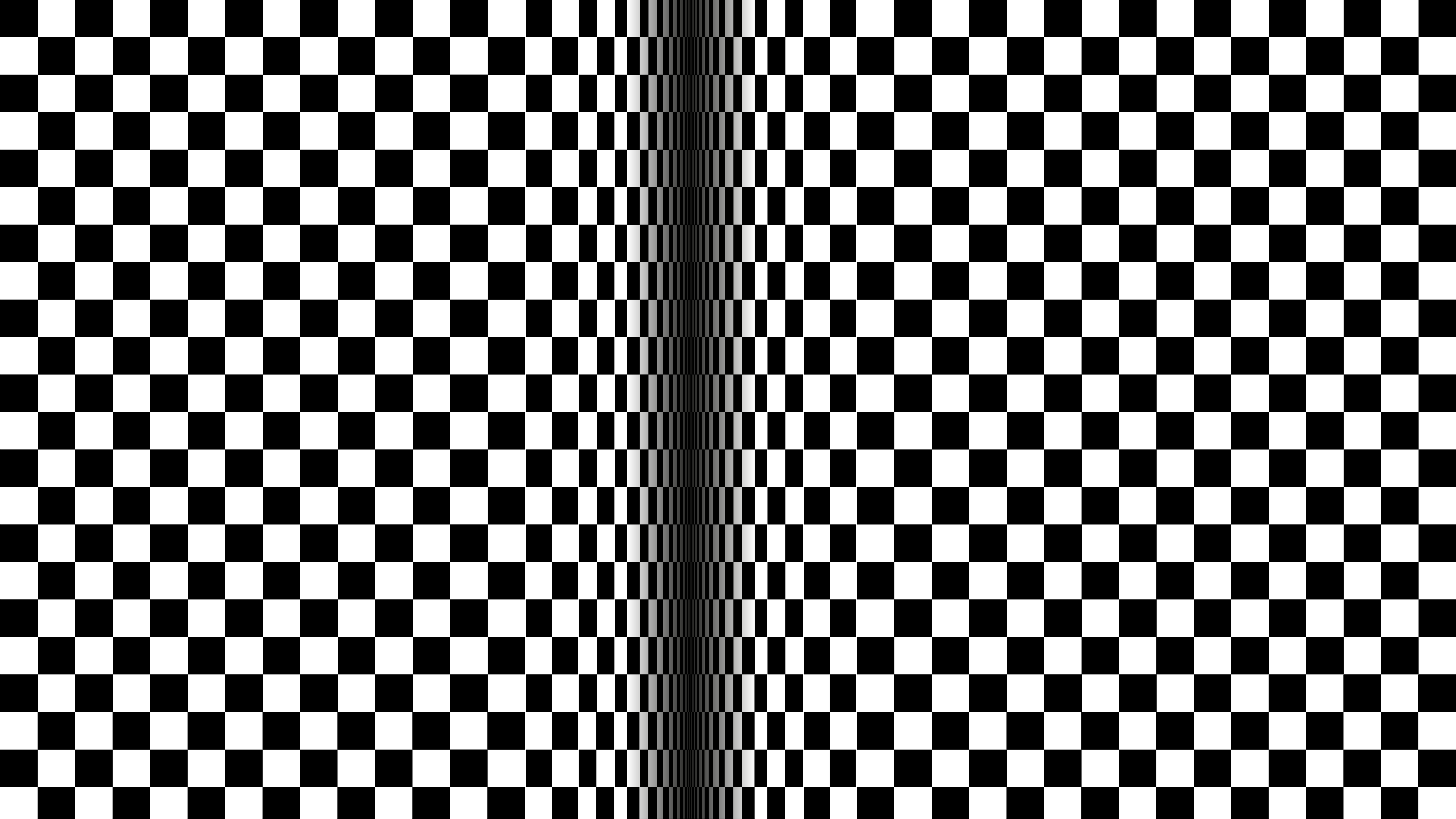 optical illusion, optical art, black, white, HD Wallpaper