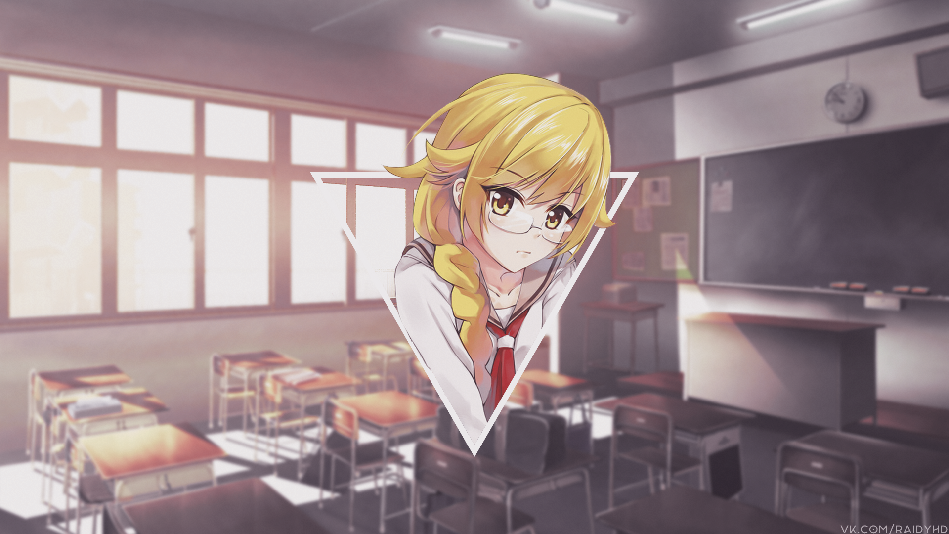 anime, anime girls, picture-in-picture, HD Wallpaper