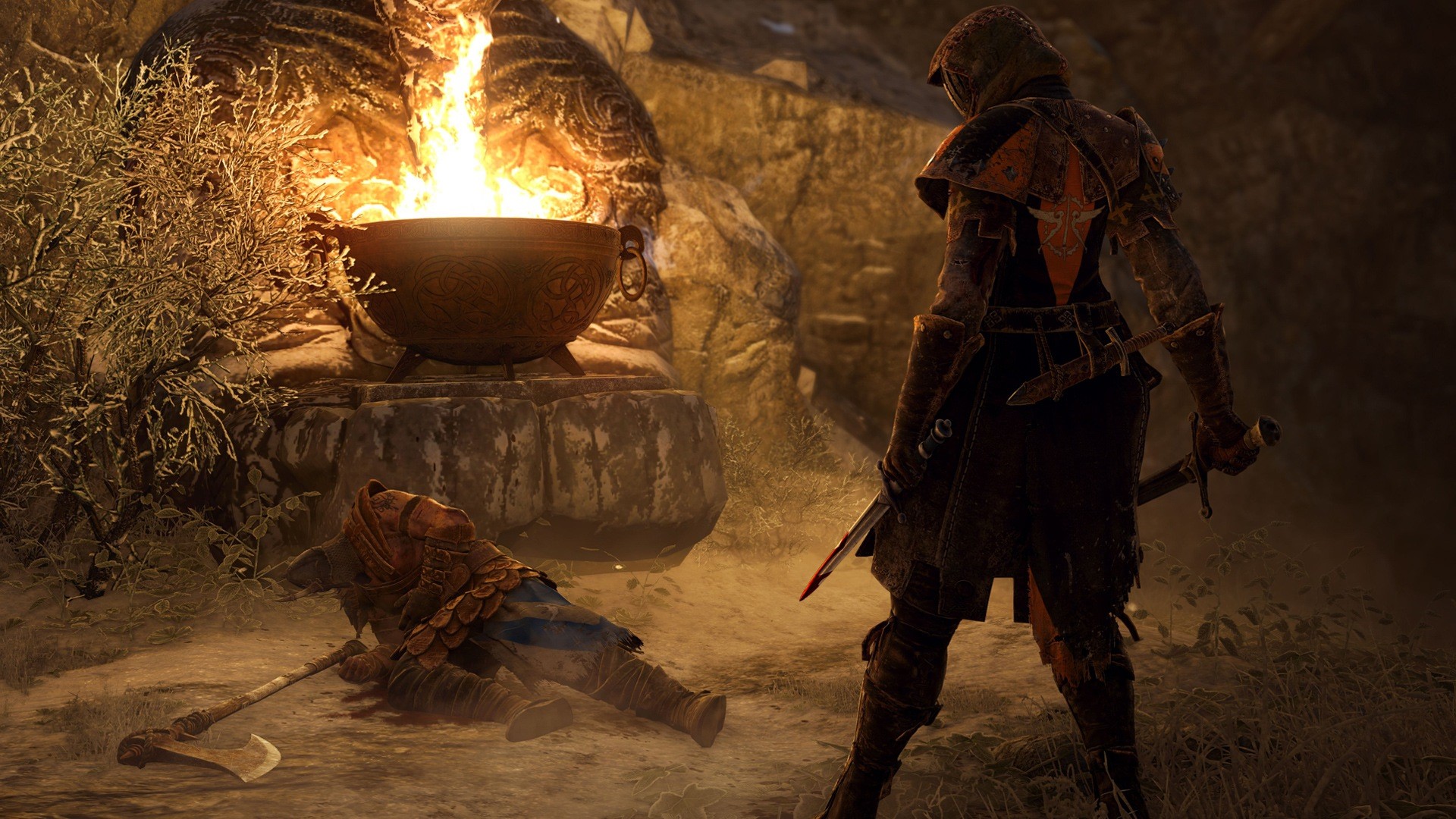 video games, For Honor, viking, knight, HD Wallpaper