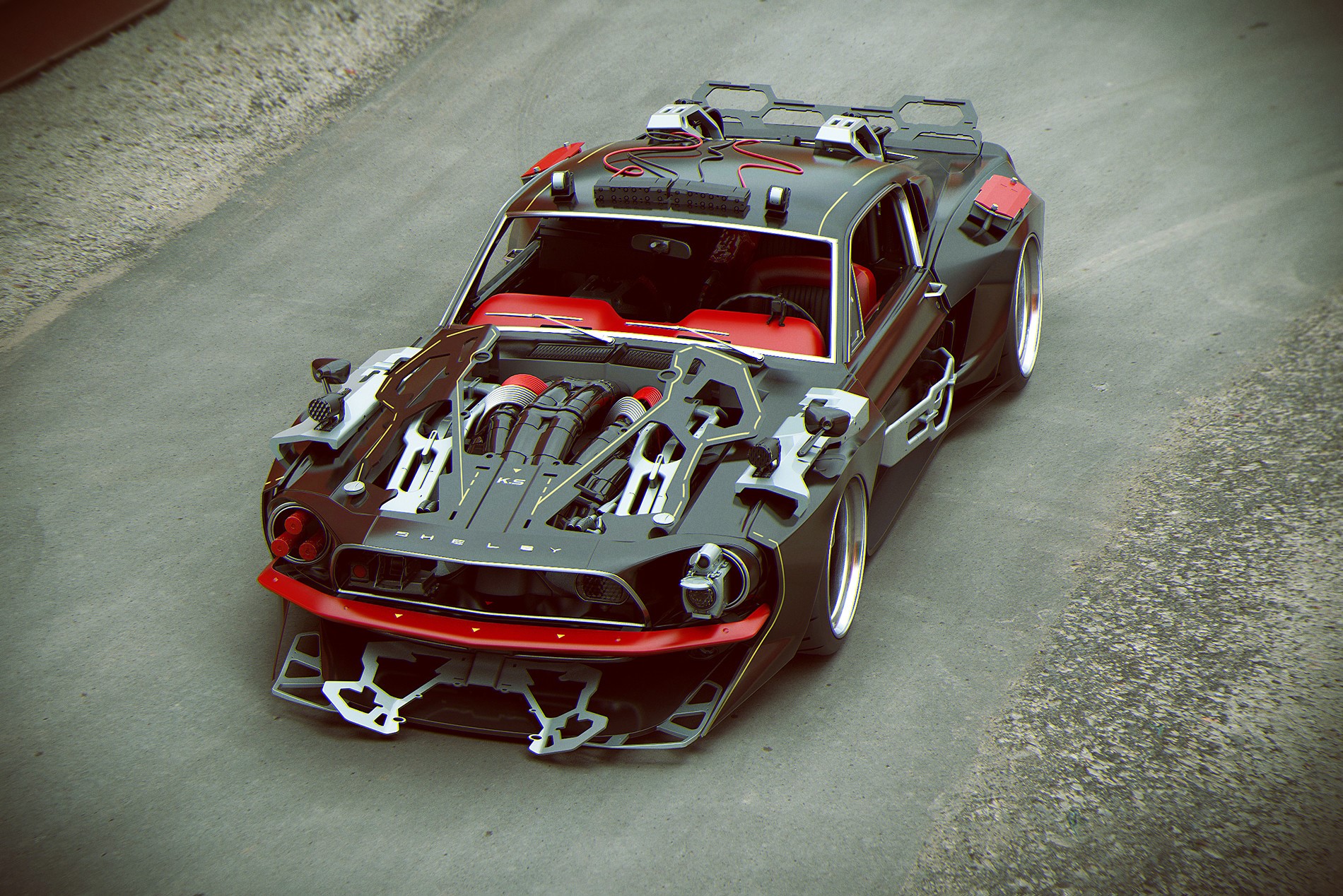 car, machine, Shelby GT, Khyzyl Saleem, HD Wallpaper