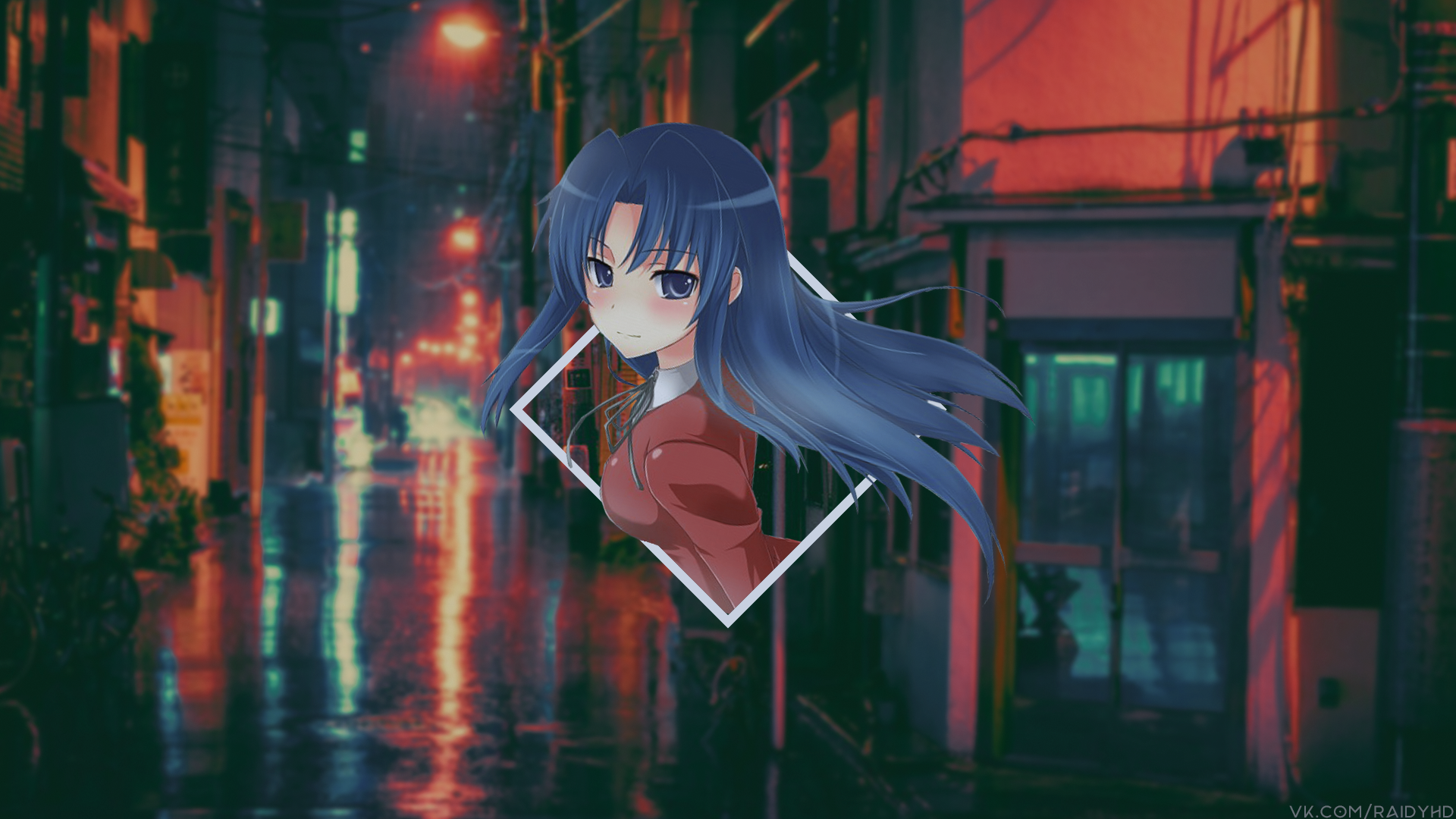 anime, anime girls, picture-in-picture, Toradora!, Kawashima Ami, HD Wallpaper