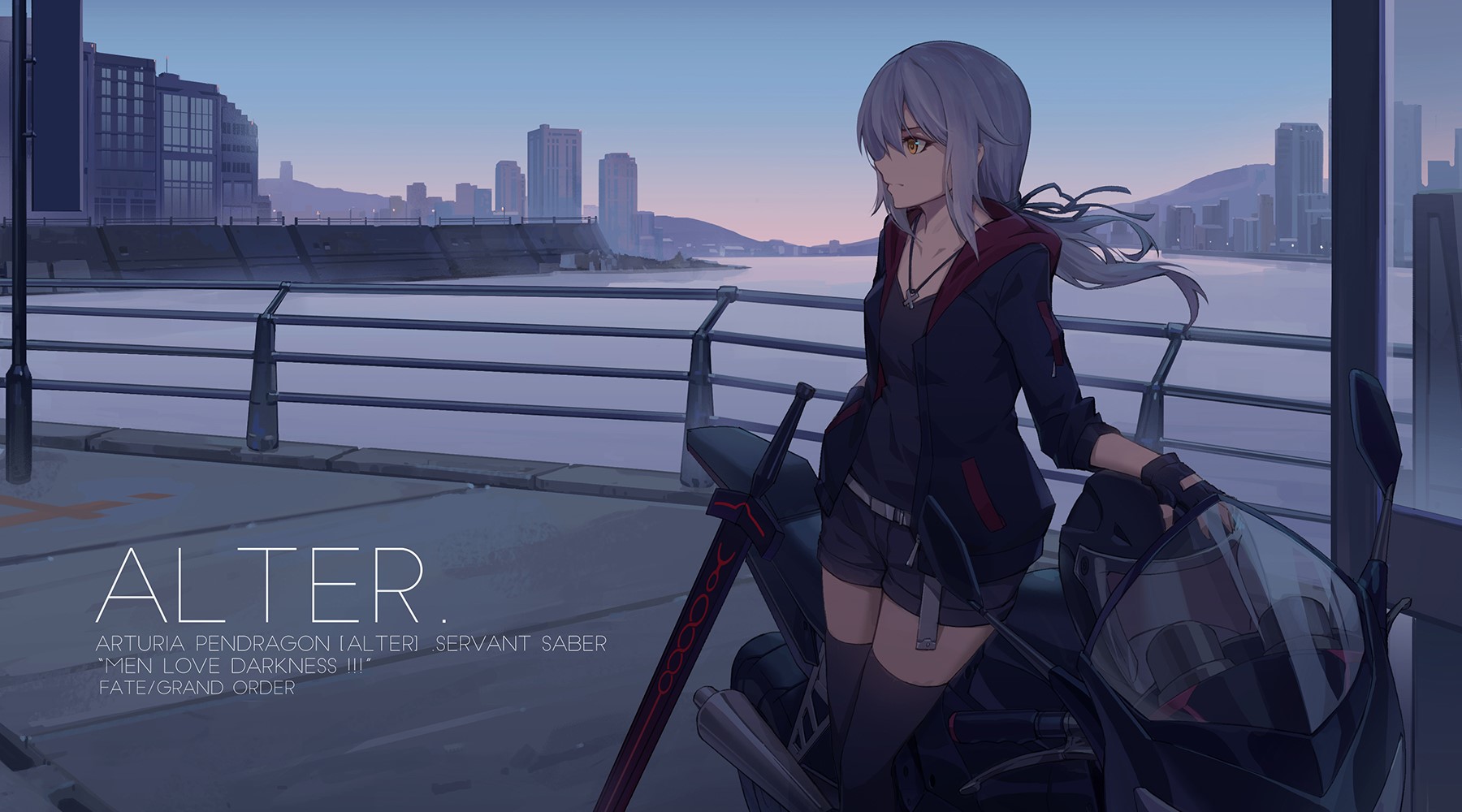 Fate/Stay Night, Fate Series, Fate/Grand Order, anime girls, Saber Alter, HD Wallpaper