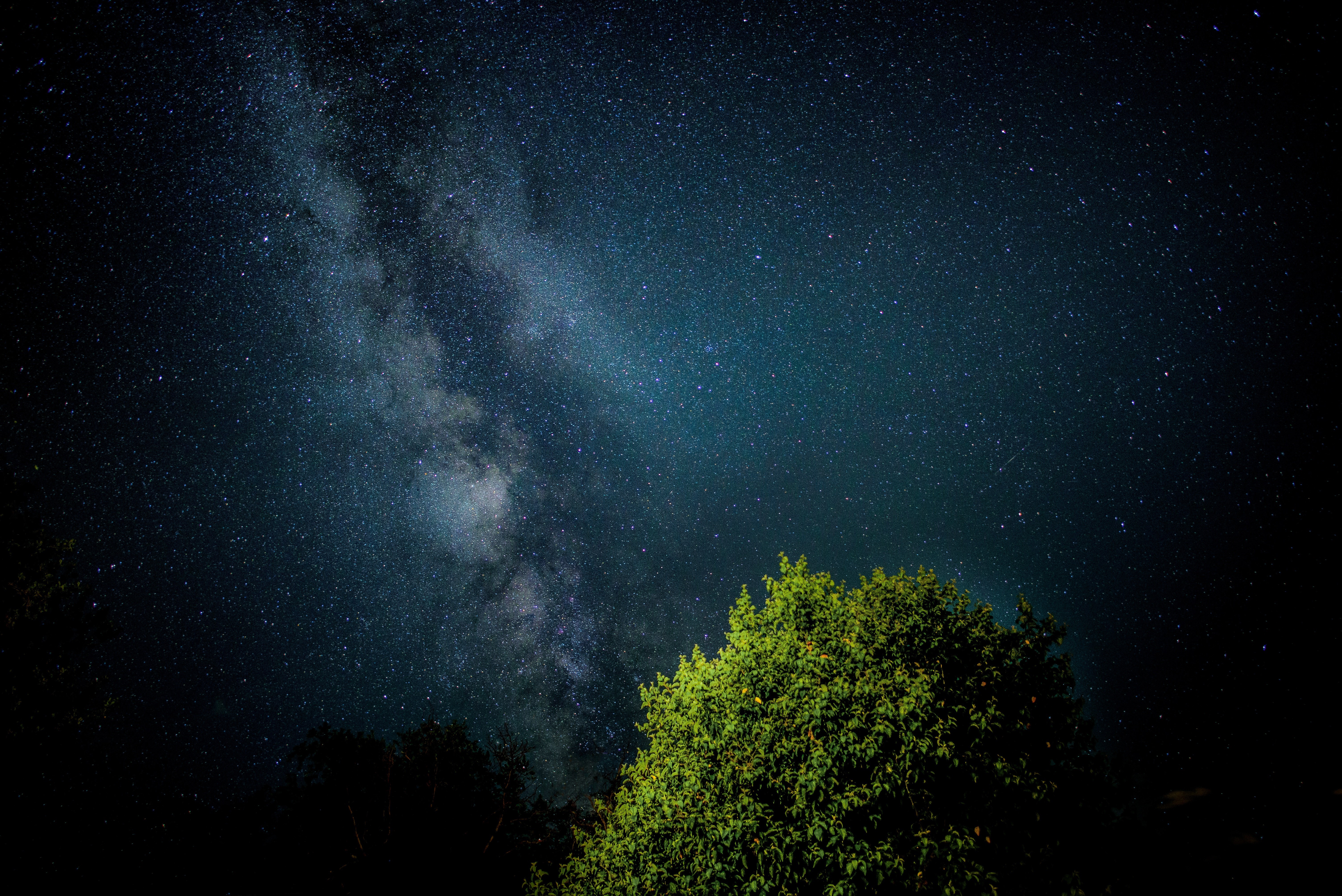 nature, stars, photography, night, sky, dark, HD Wallpaper