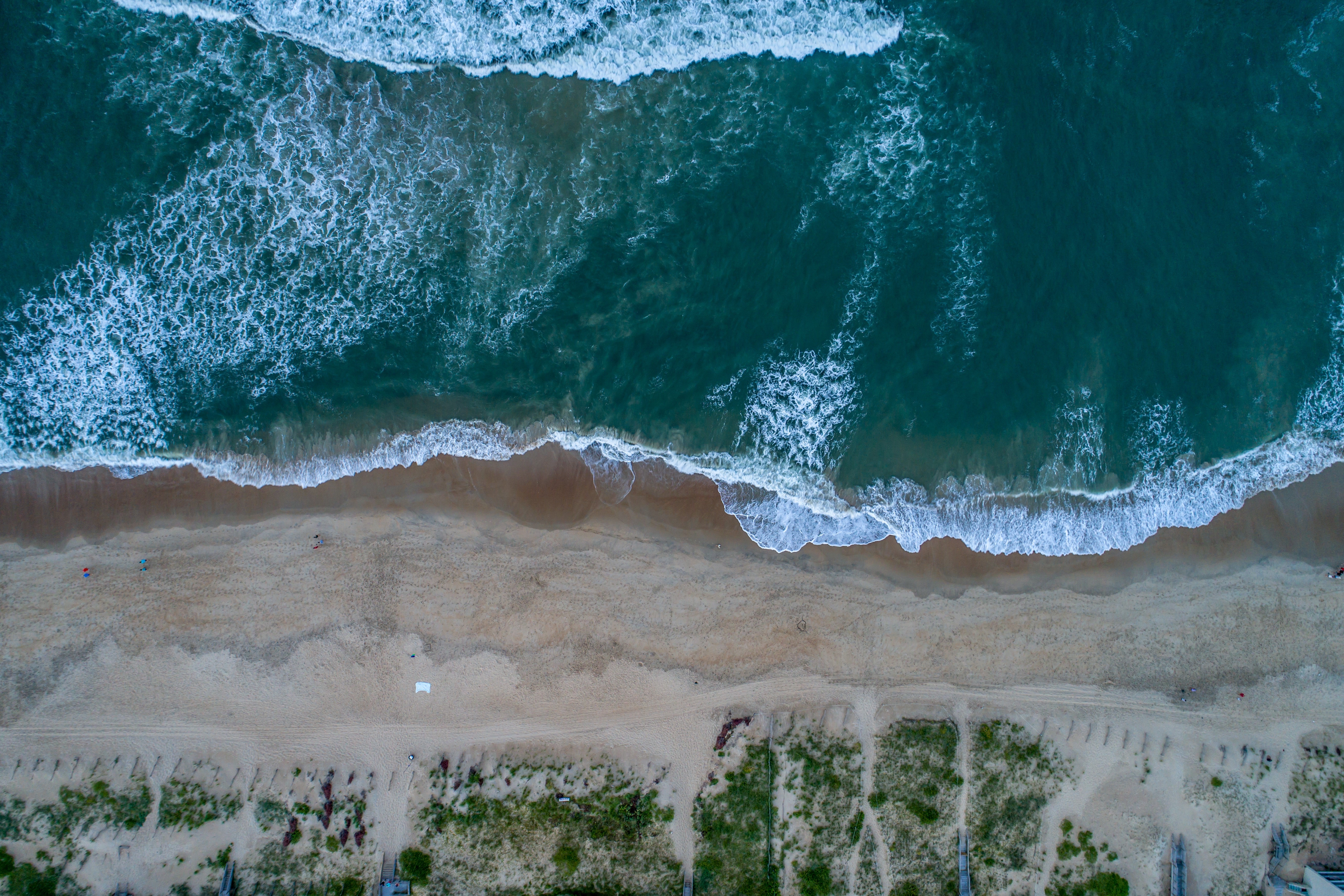 nature, water, beach, HD Wallpaper