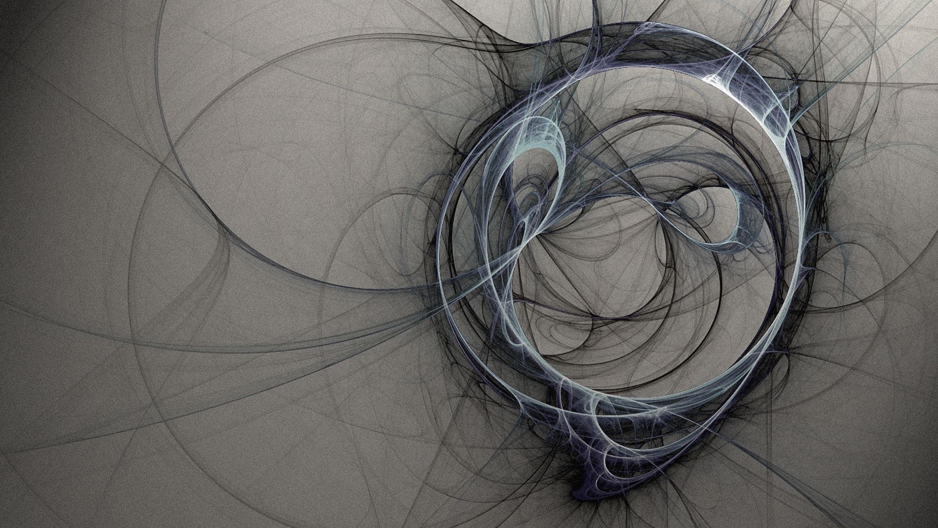 abstract, 3D Abstract, digital art, circle, HD Wallpaper