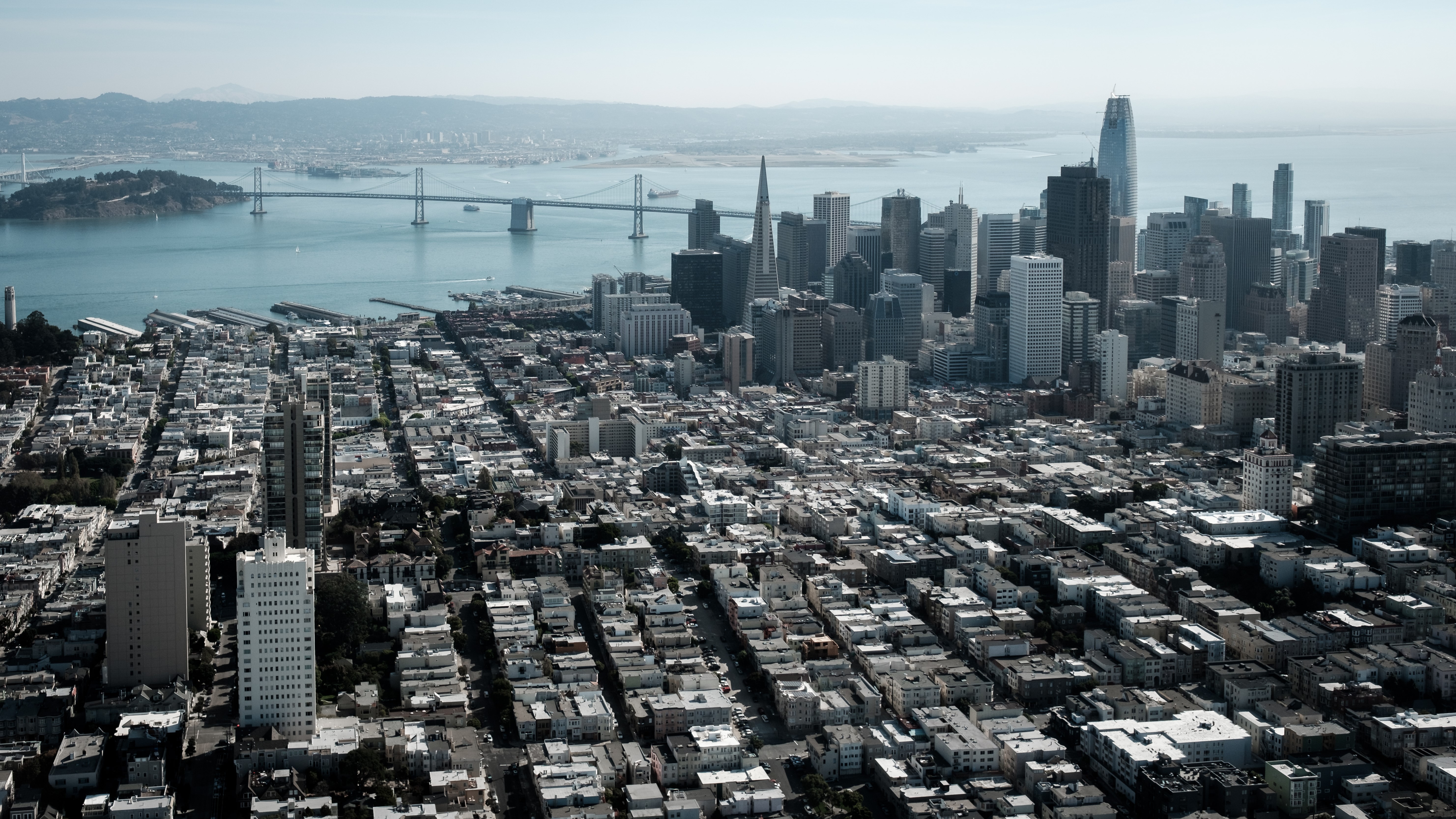 San Francisco, cityscape, California, photography, HD Wallpaper