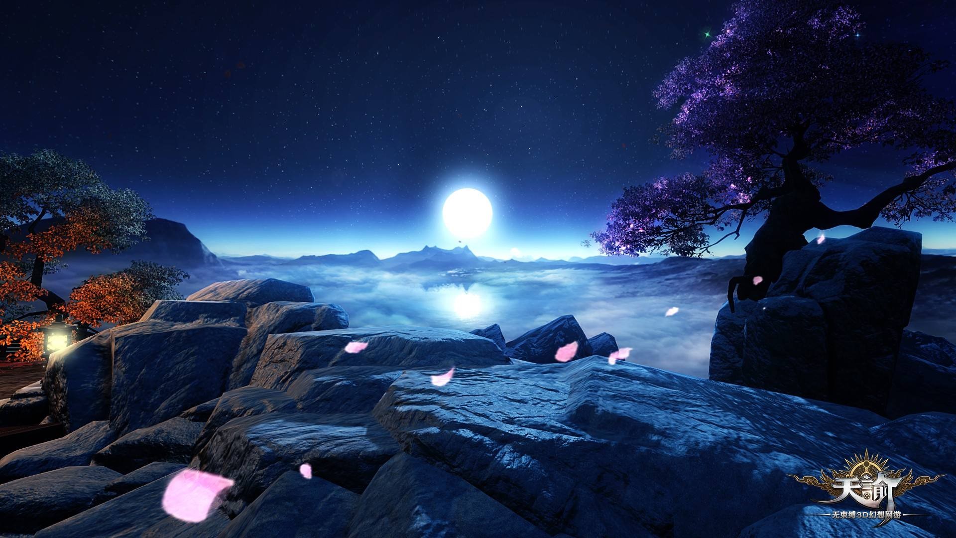 Revelation Online, landscape, Moon, HD Wallpaper