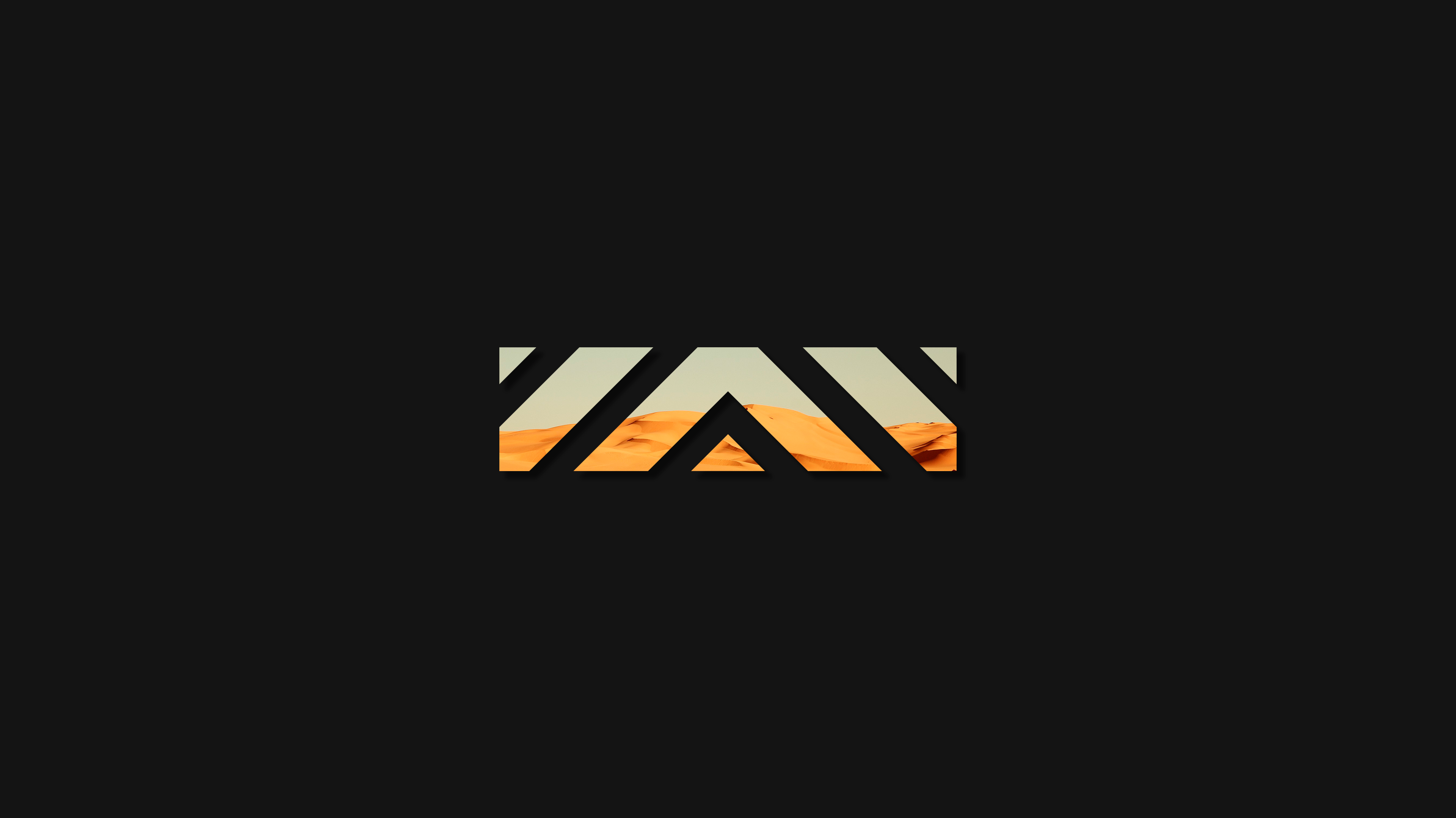 geometry, sand, minimalism, HD Wallpaper