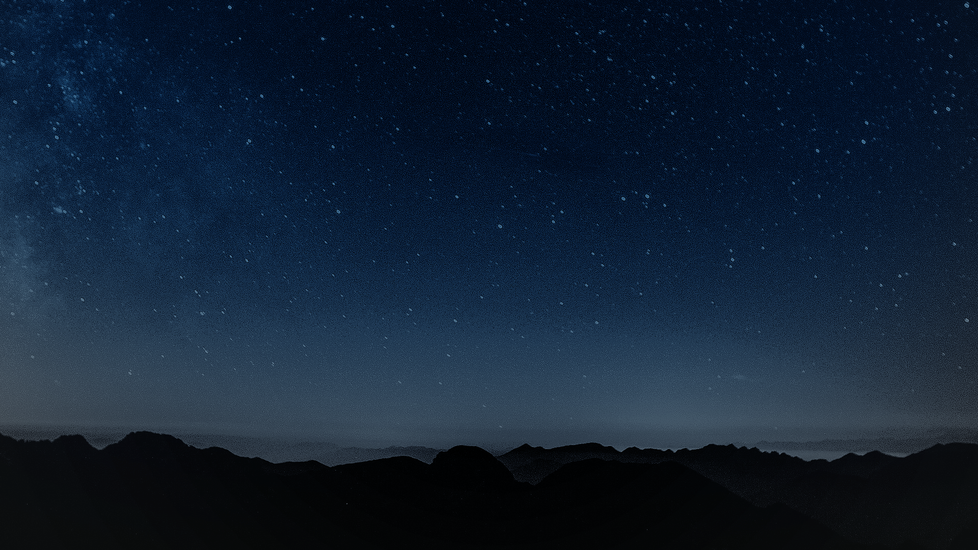 landscape, night, mountains, constellations, stars, HD Wallpaper