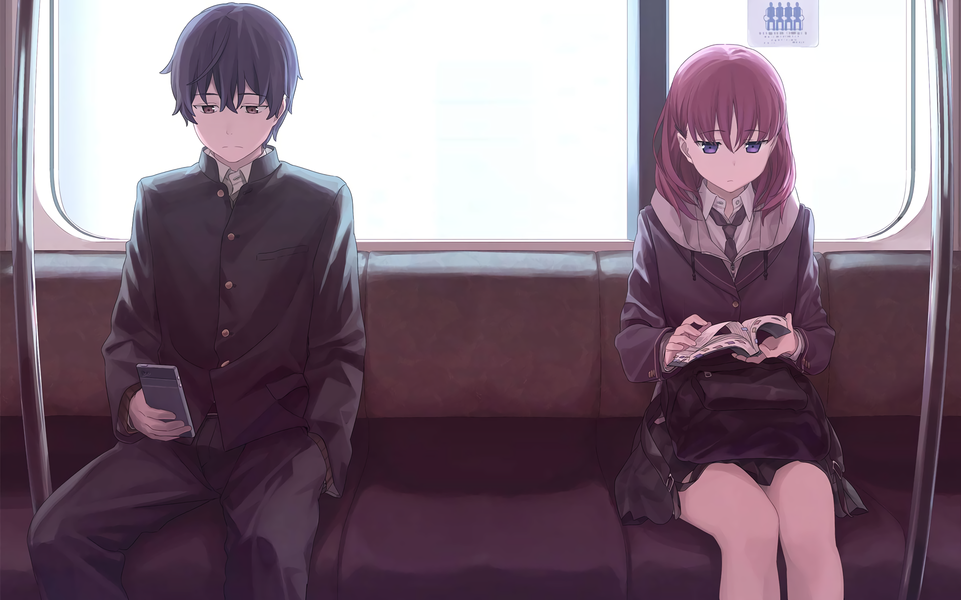 Just Because!, Izumi Eita, Natsume Mio, HD Wallpaper