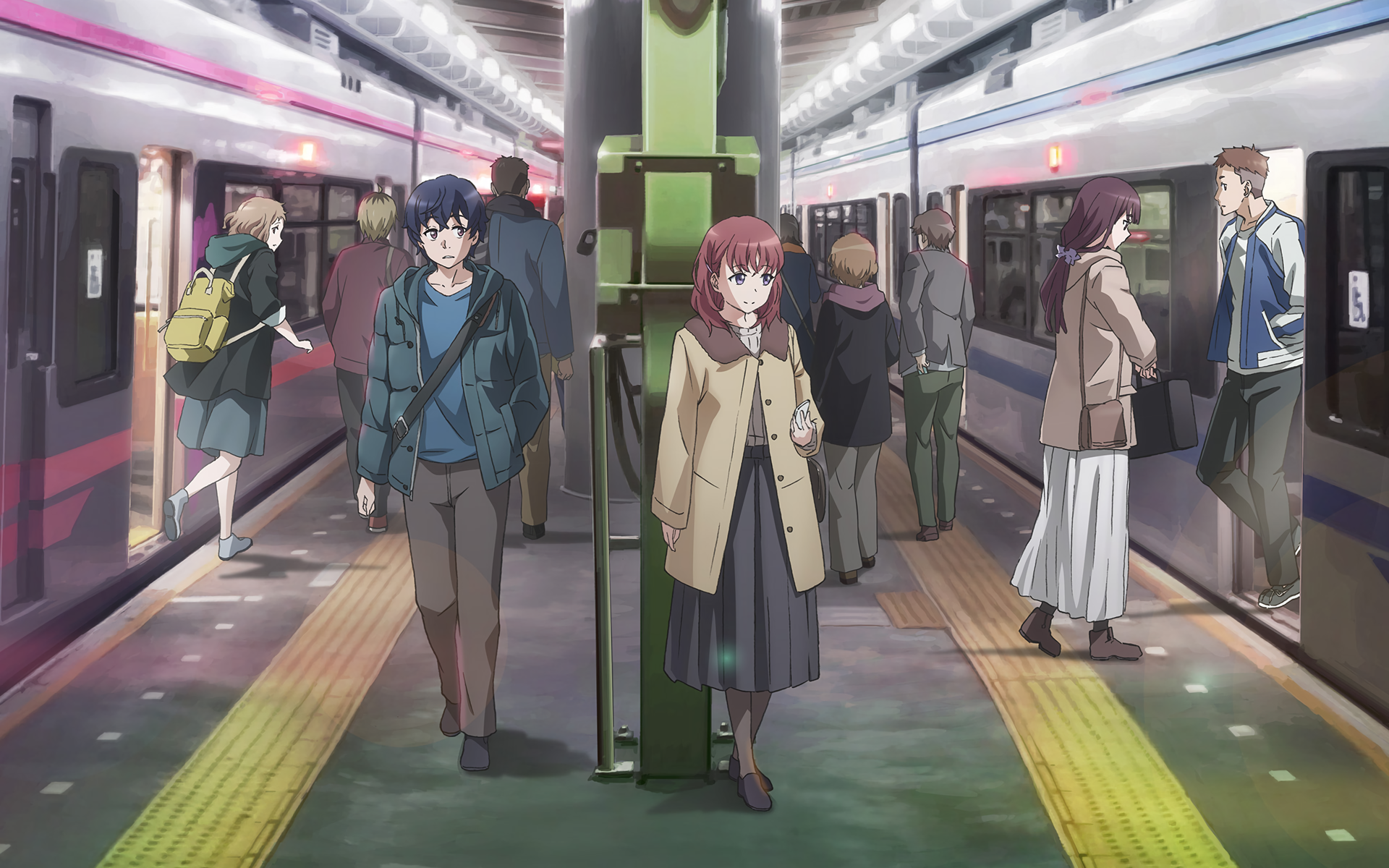 Just Because!, Izumi Eita, Natsume Mio, Komiya Ena, HD Wallpaper