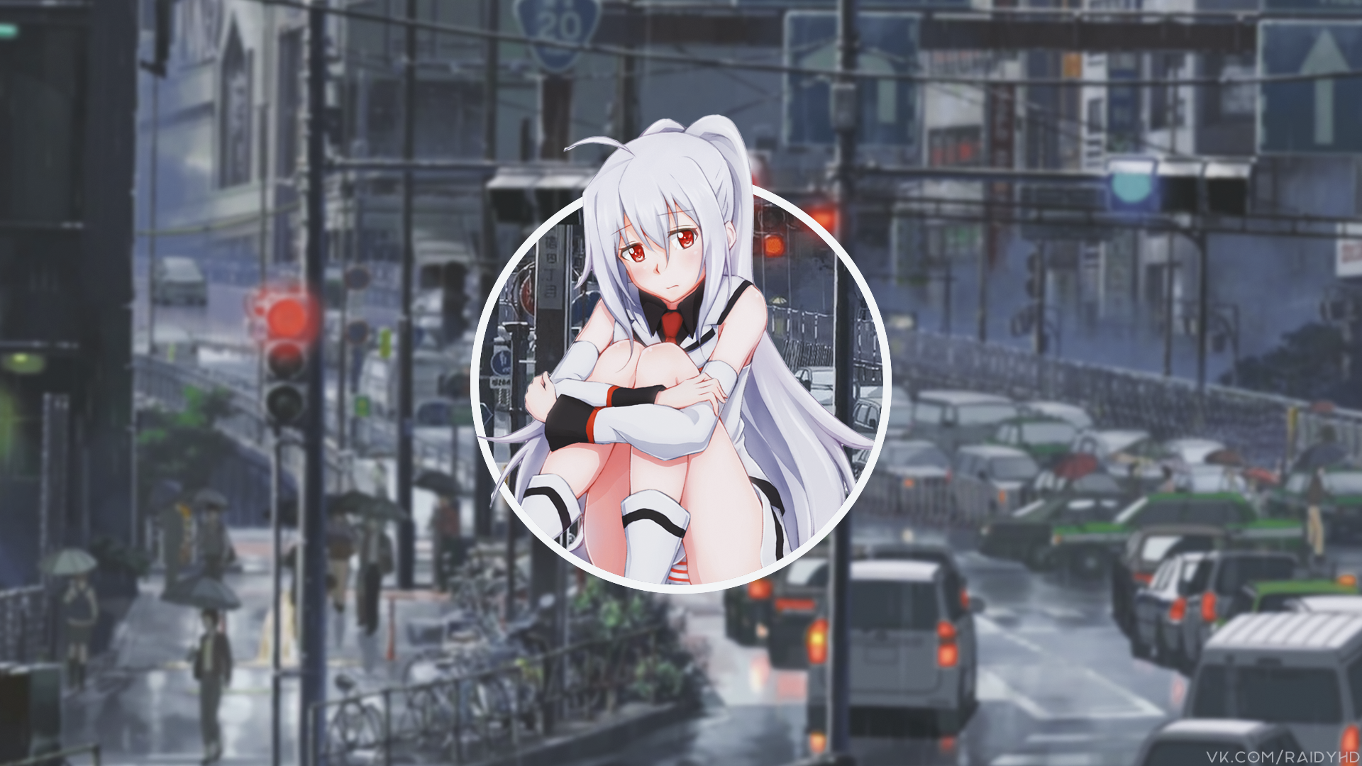 anime, anime girls, picture-in-picture, HD Wallpaper