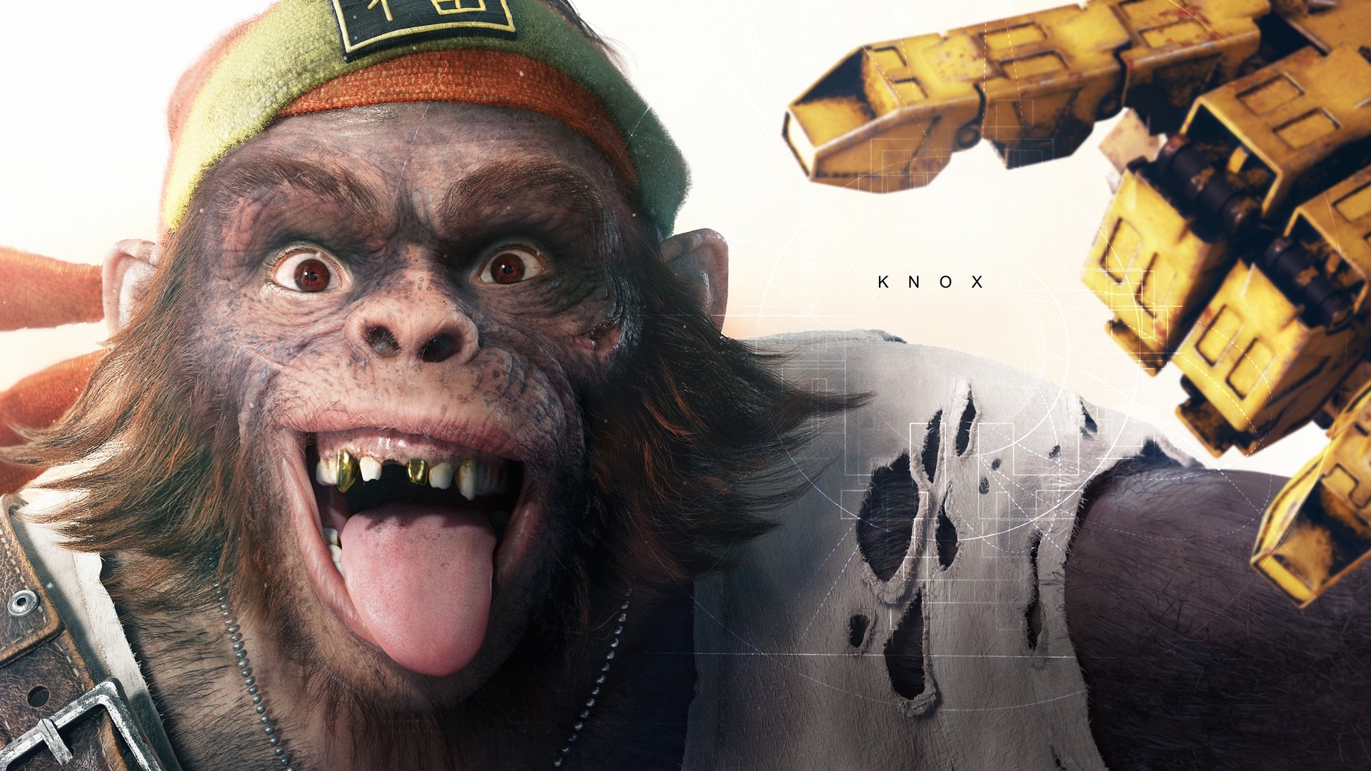 video games, Beyond Good & Evil 2, monkey, animals, tongues, teeth, Beyond Good & Evil, HD Wallpaper