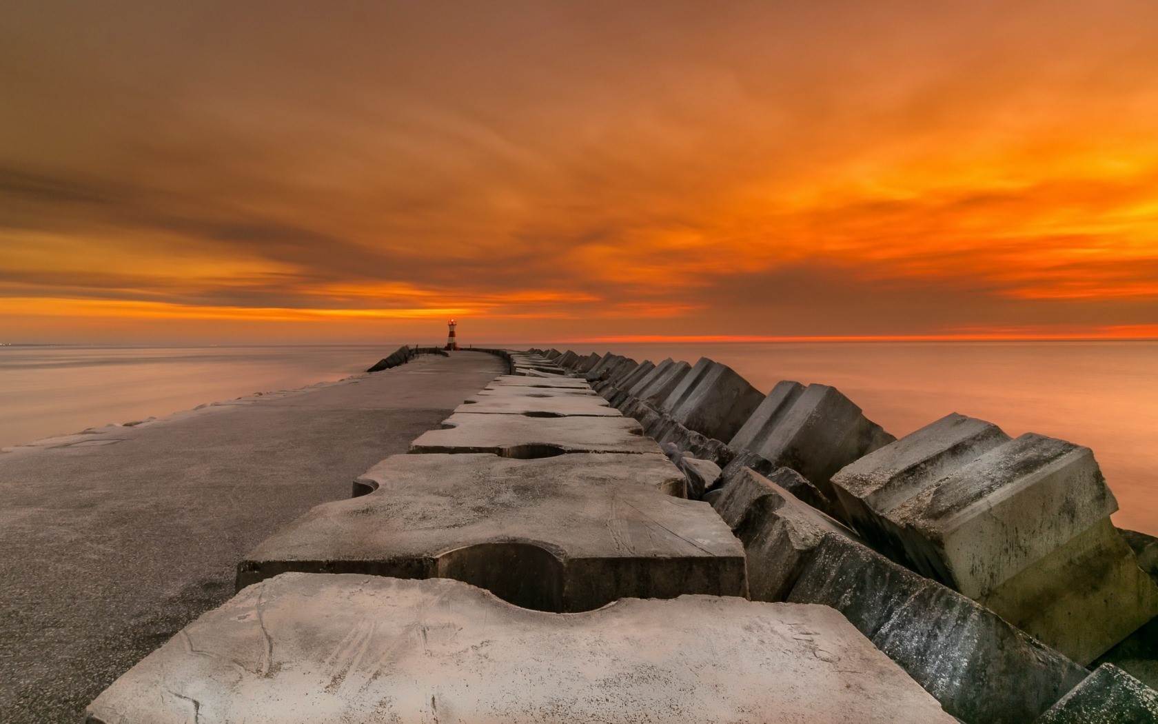 sea, sky, sunlight, HD Wallpaper