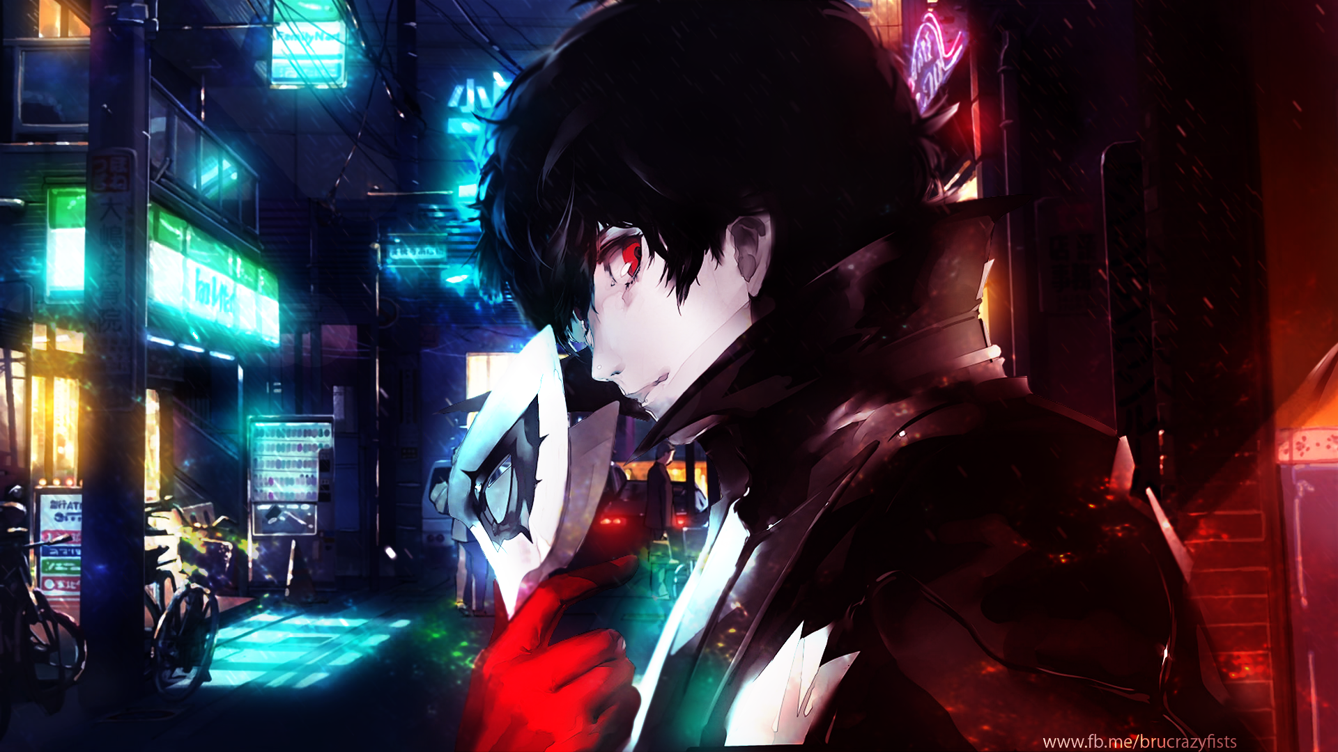 Persona series, Protagonist (Persona 5), Phantom Thieves, Persona 5, Akira Kurusu, HD Wallpaper