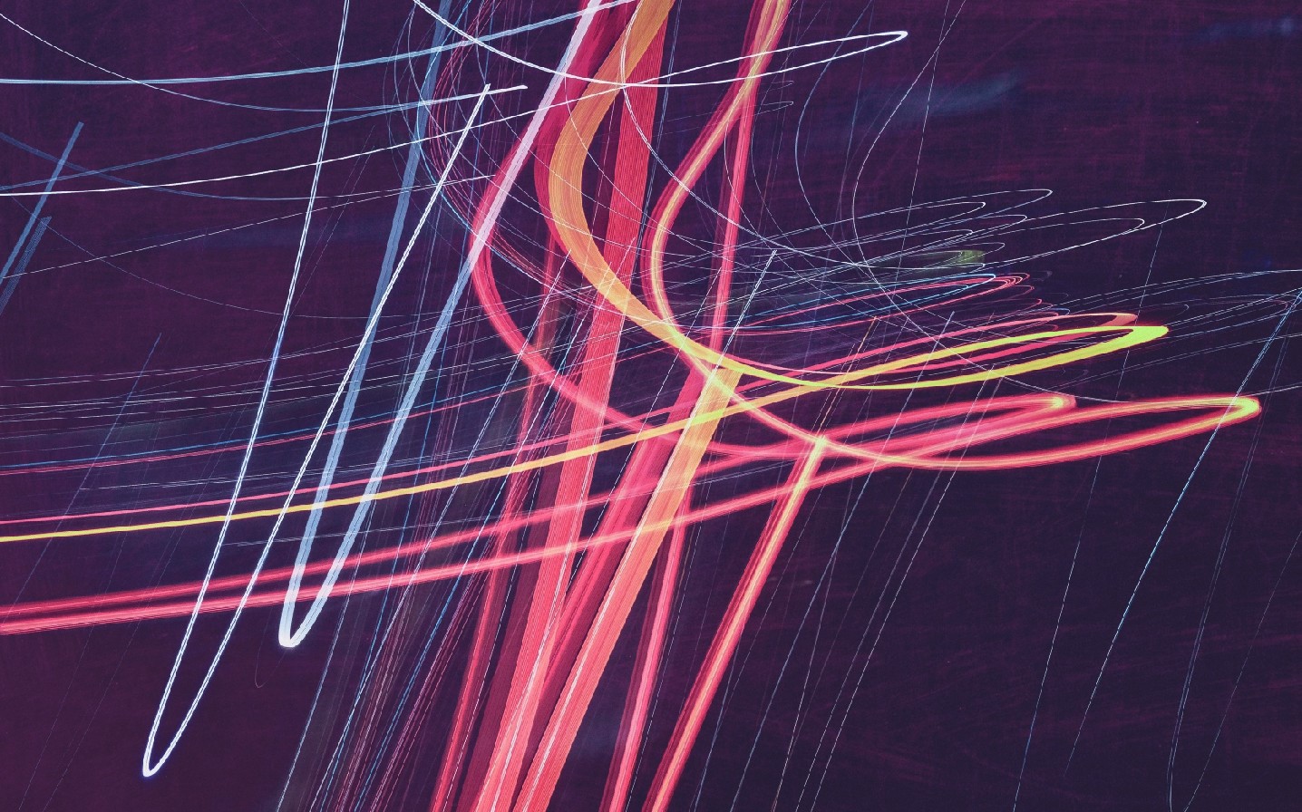 lights, red, pink, yellow, blue, purple, colorful, HD Wallpaper