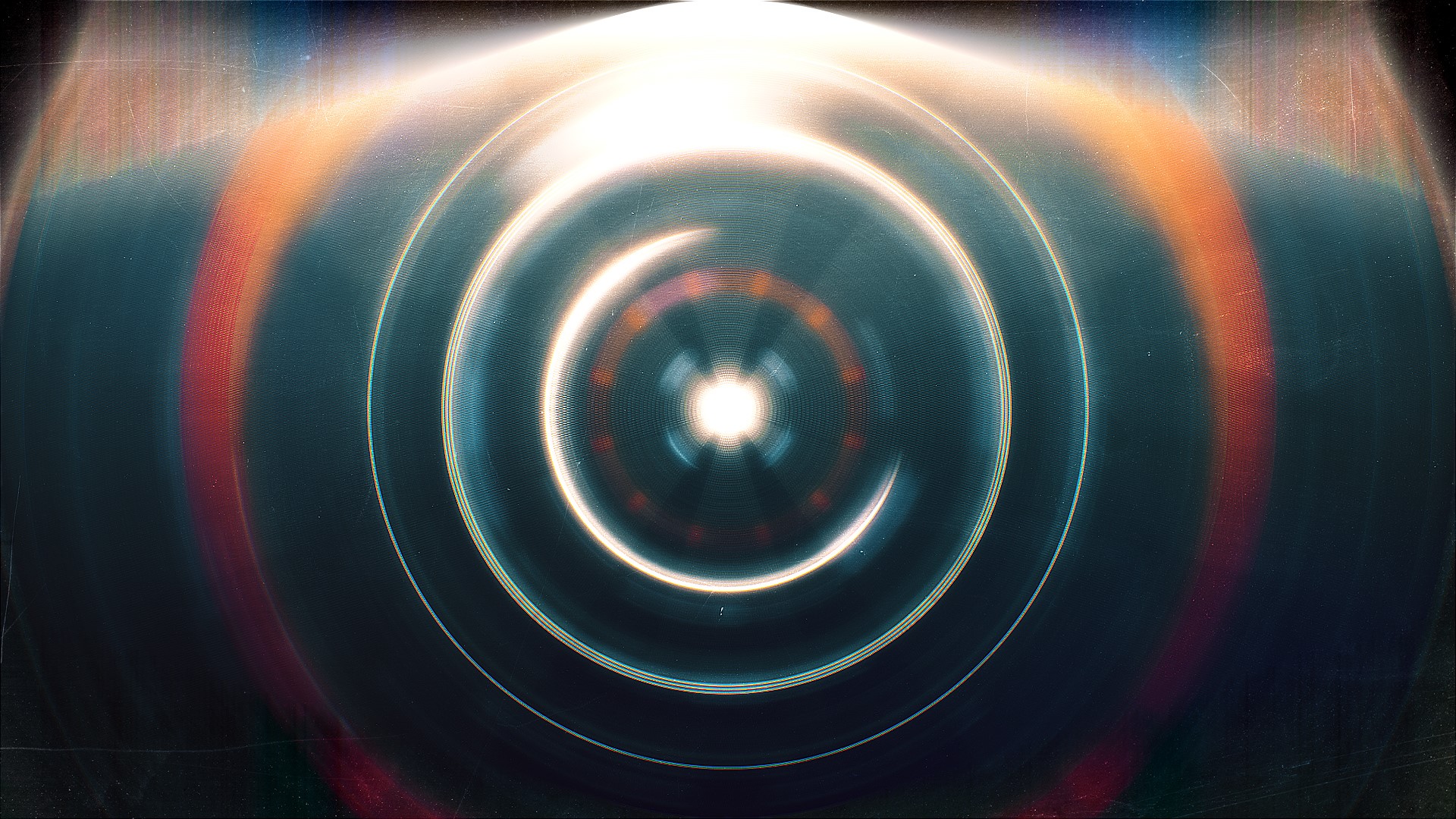 digital art, abstract, artwork, colorful, circle, HD Wallpaper