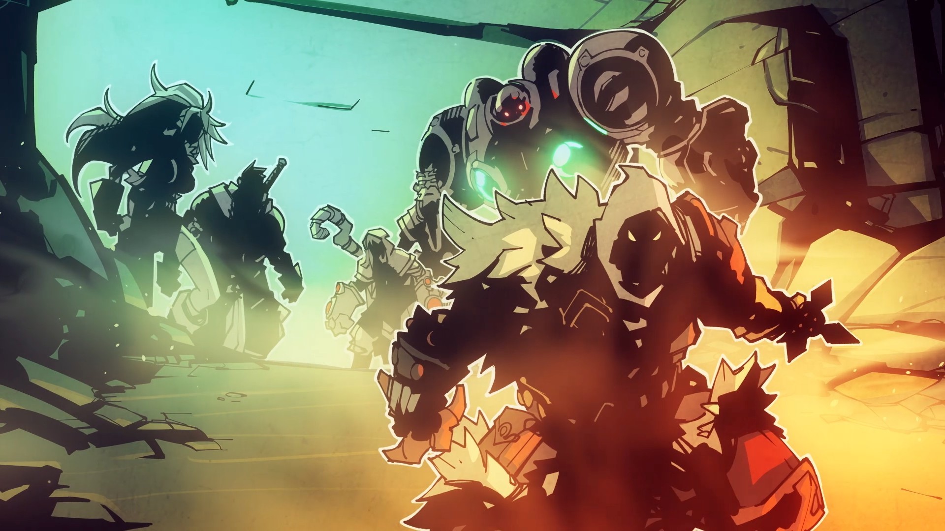 gamers, Battle Chasers: Nightwar, fantasy art, PC gaming, HD Wallpaper