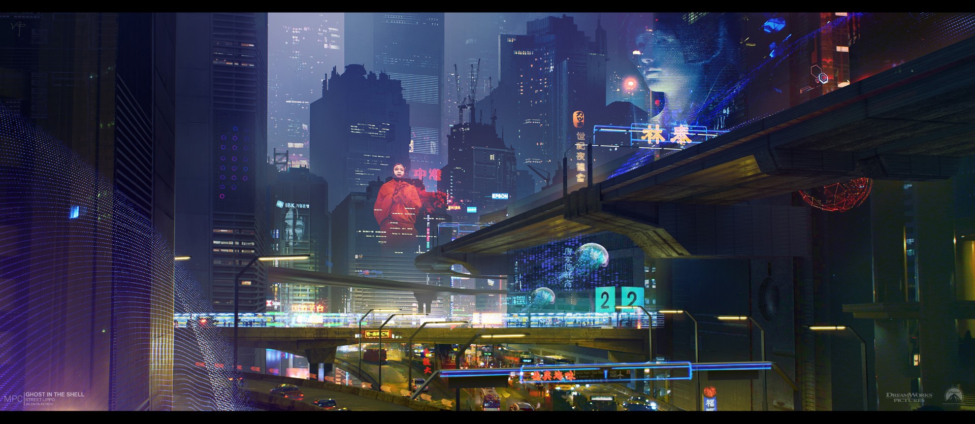 cyber, cyberpunk, science fiction, fantasy art, digital art, HD Wallpaper