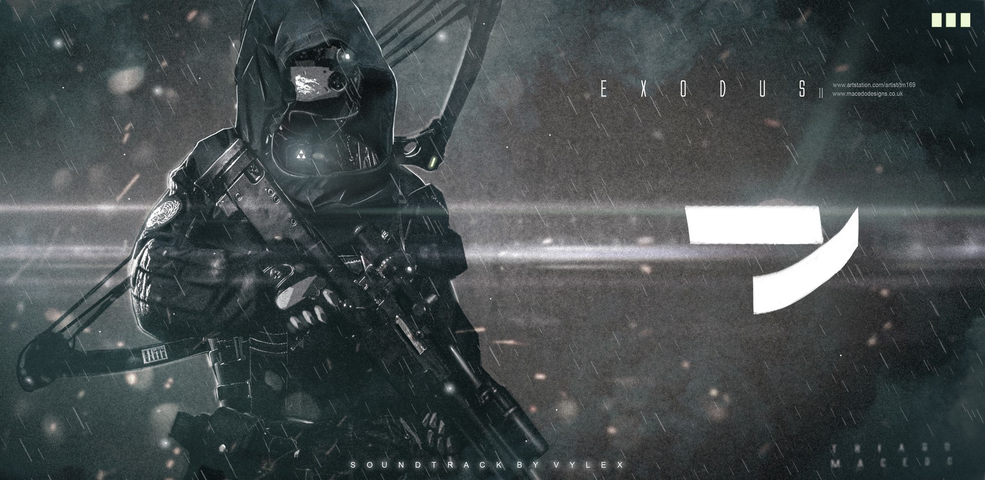 cyber, cyberpunk, science fiction, fantasy art, digital art, HD Wallpaper
