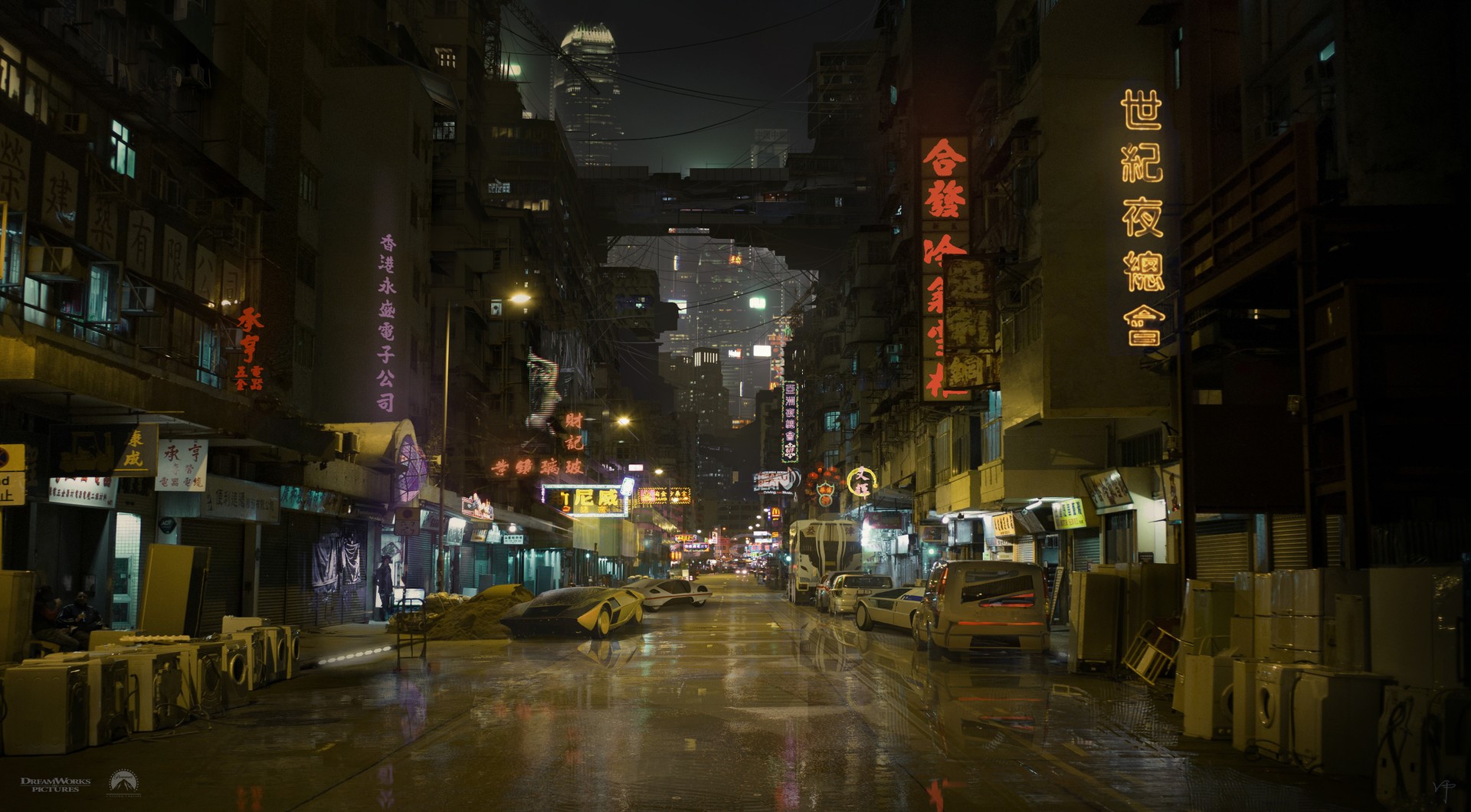 science fiction, cyberpunk, cyber, digital art, HD Wallpaper