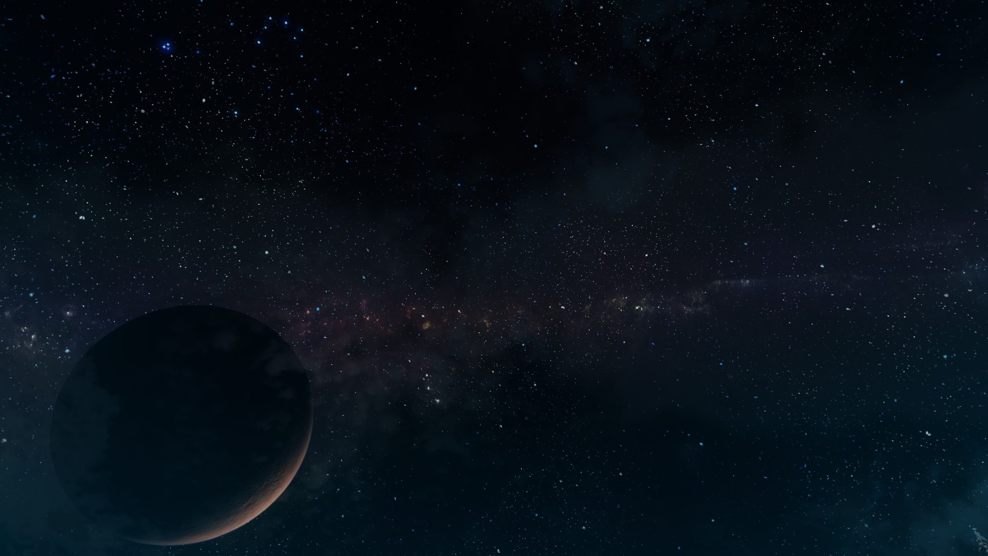The Elder Scrolls V: Skyrim, space, night, Moon, HD Wallpaper